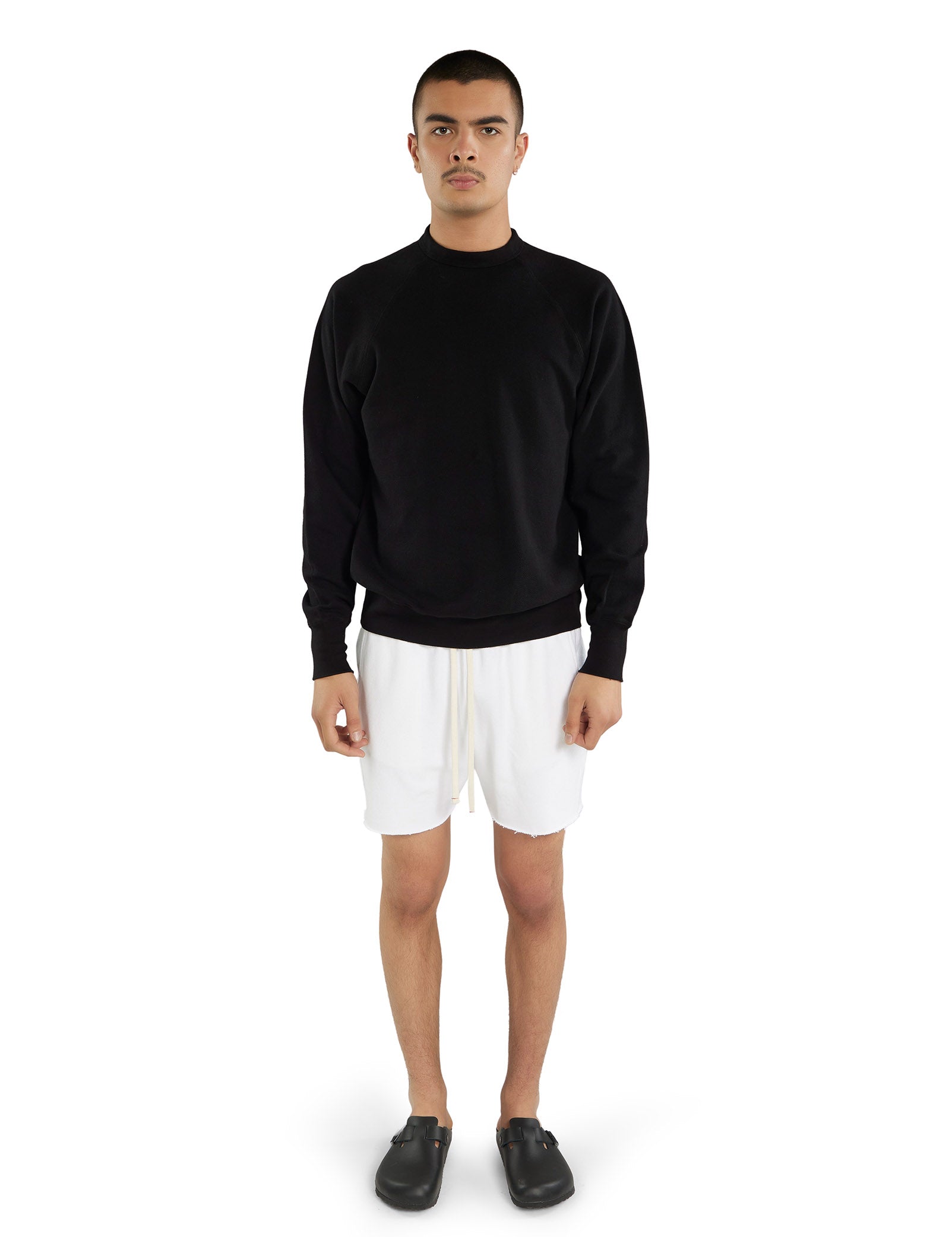 Piqué Binded Neck Raglan