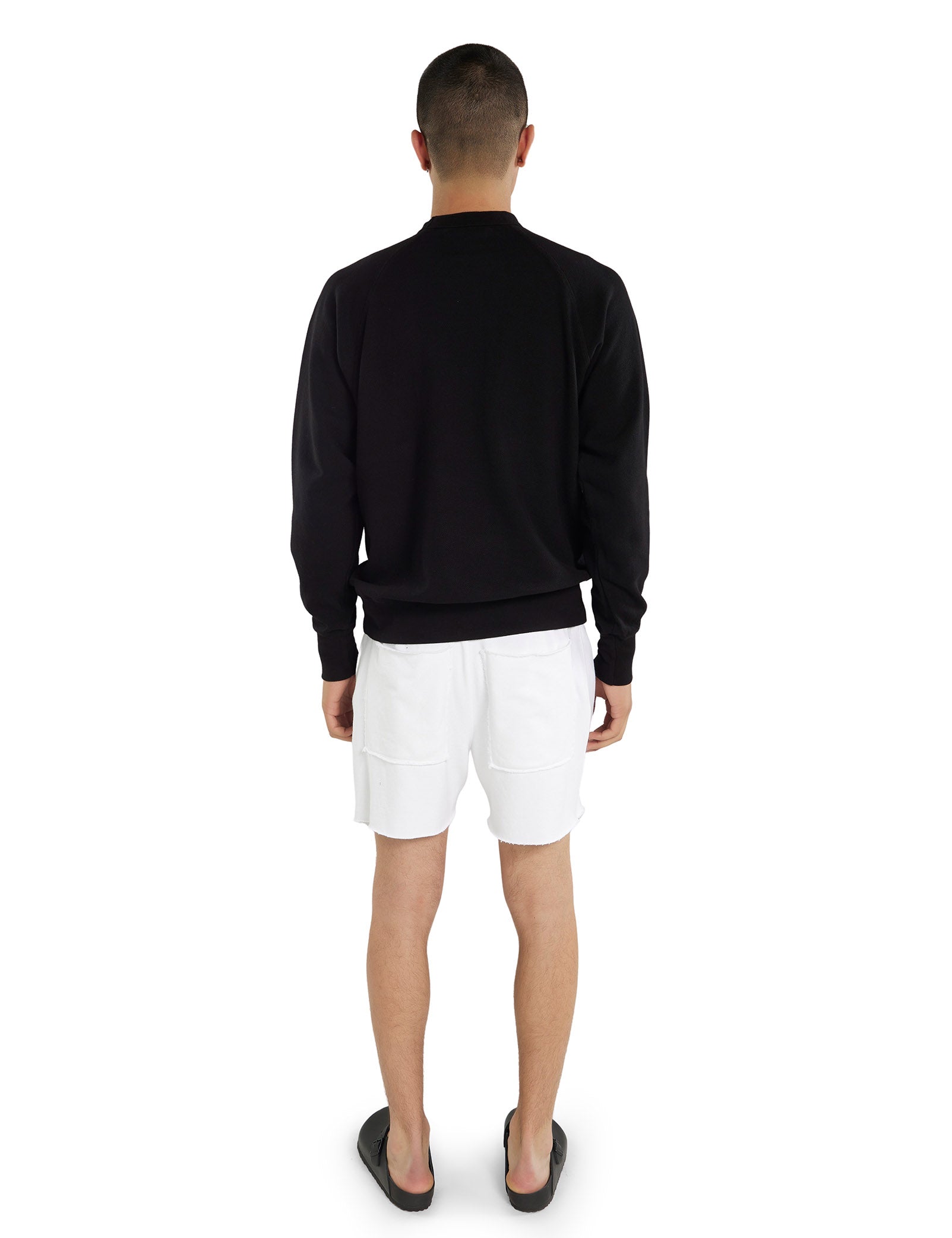 Piqué Binded Neck Raglan