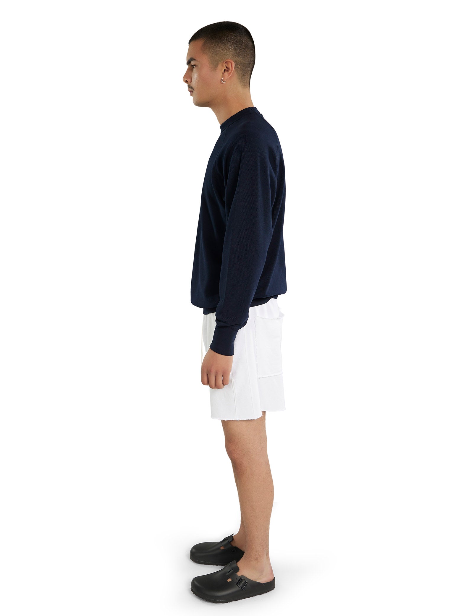 Piqué Binded Neck Raglan