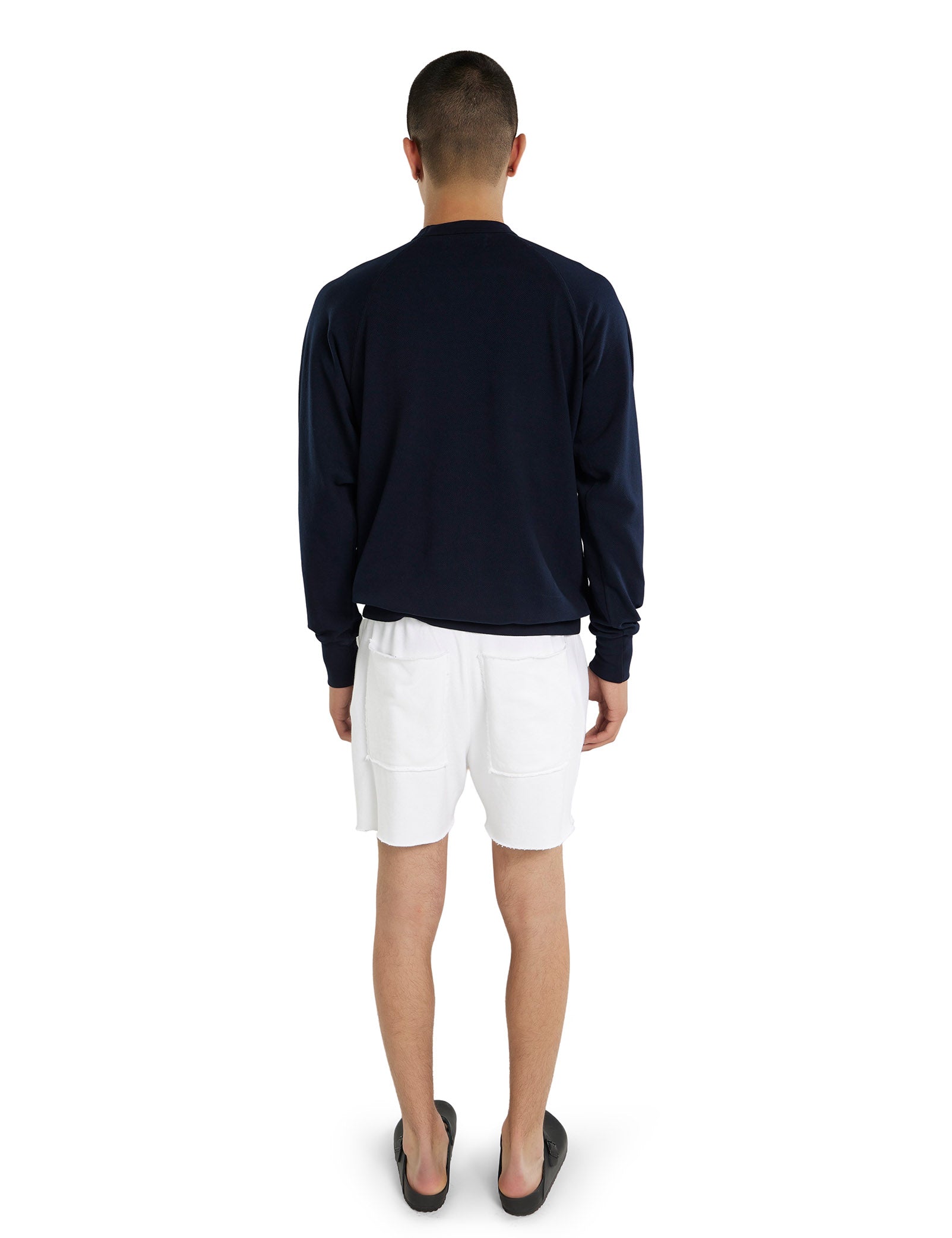 Piqué Binded Neck Raglan