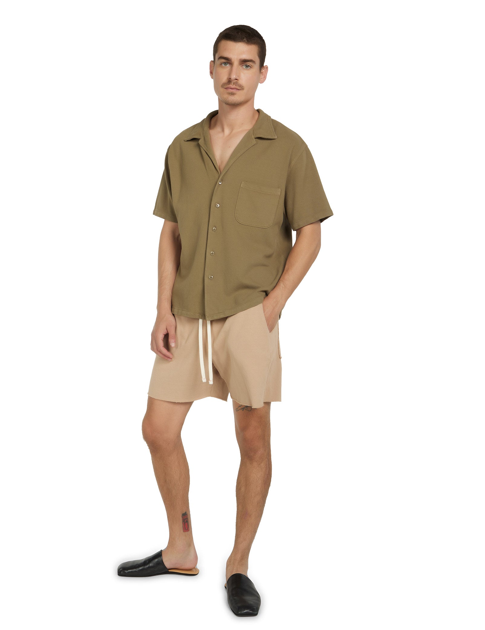 Piqué Cuban Shirt