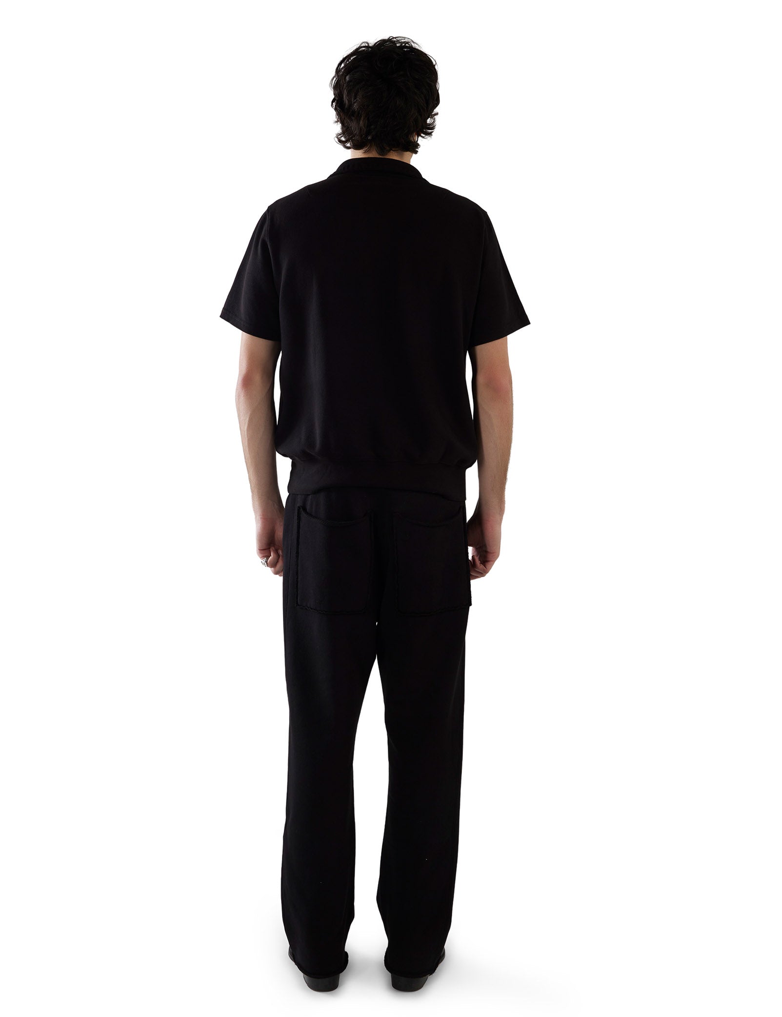 Piqué S/S Banded Tennis Polo