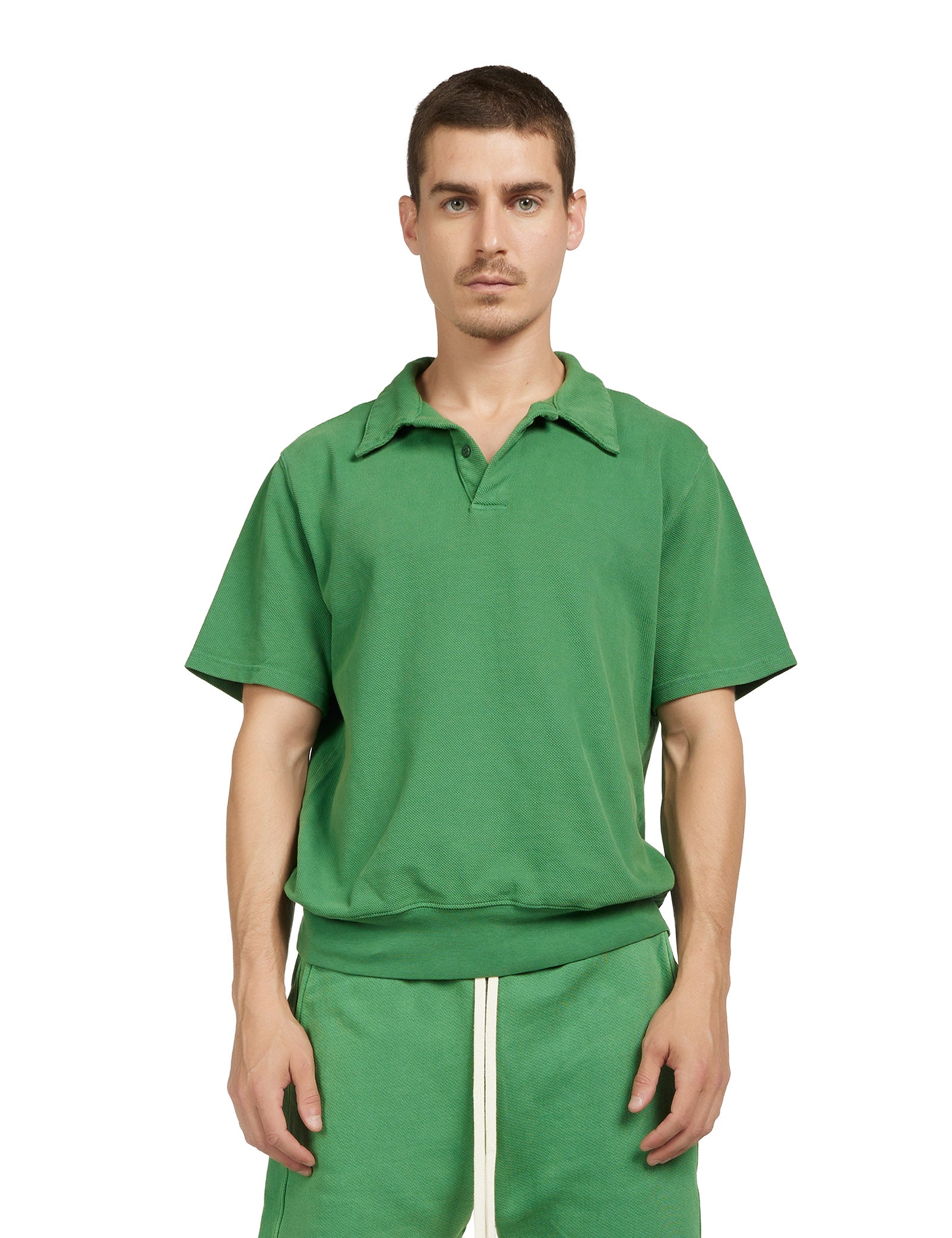 Piqué S/S Banded Tennis Polo