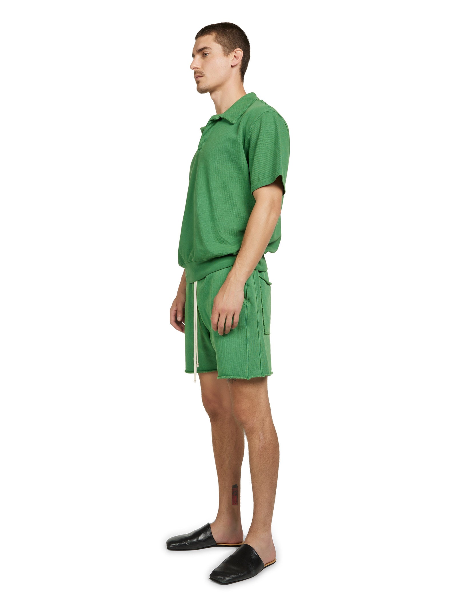 Piqué S/S Banded Tennis Polo