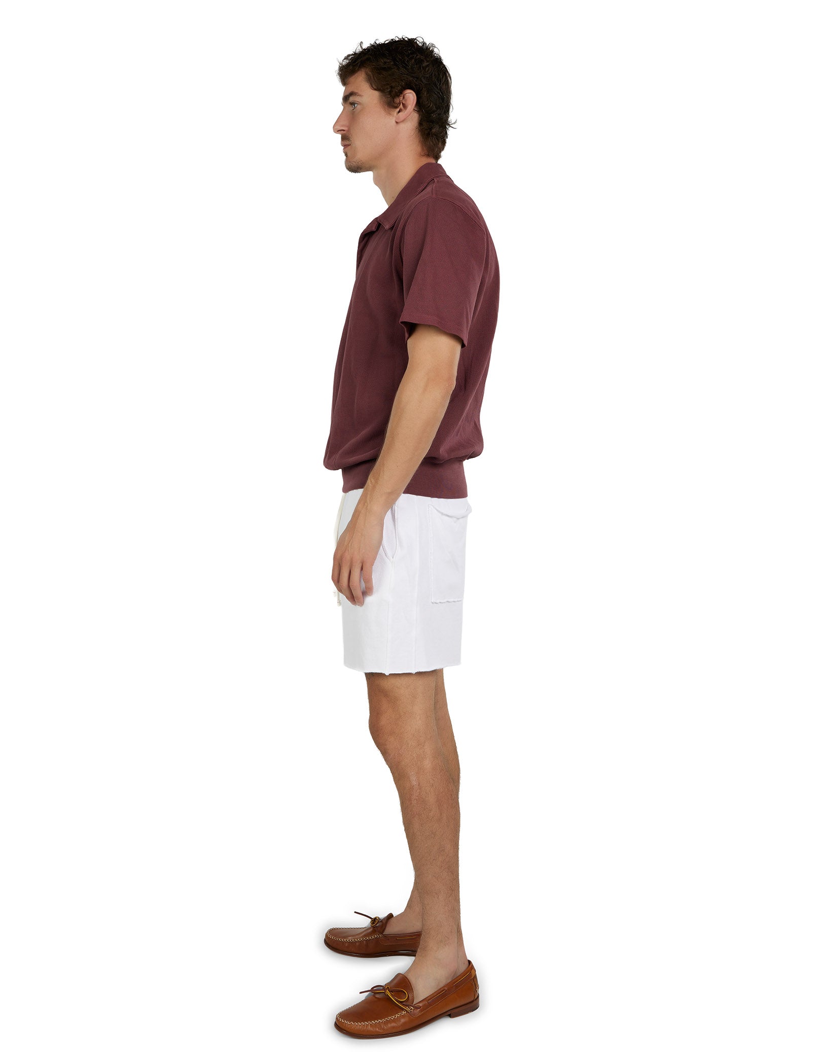Piqué S/S Banded Tennis Polo