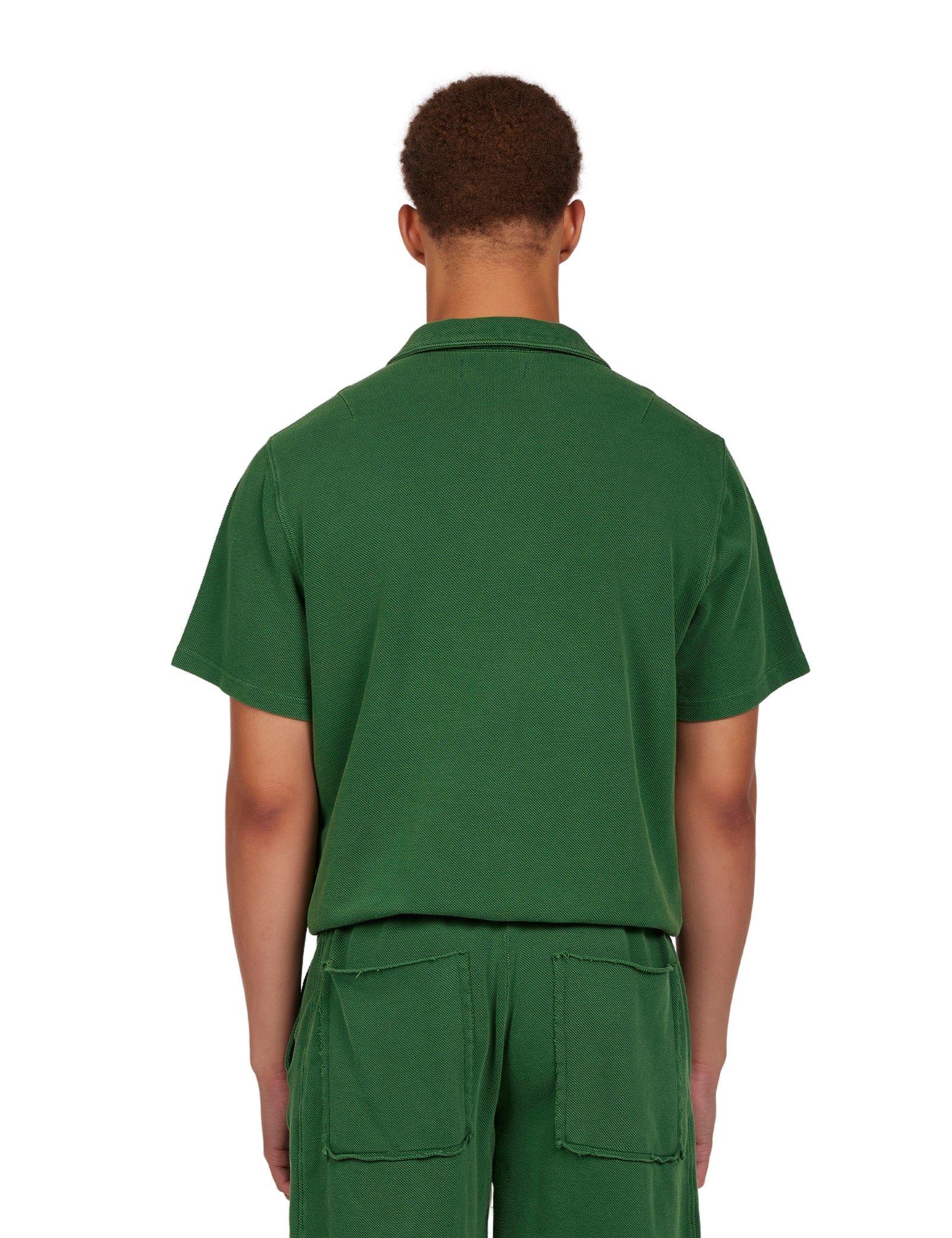 Piqué S/S Banded Tennis Polo