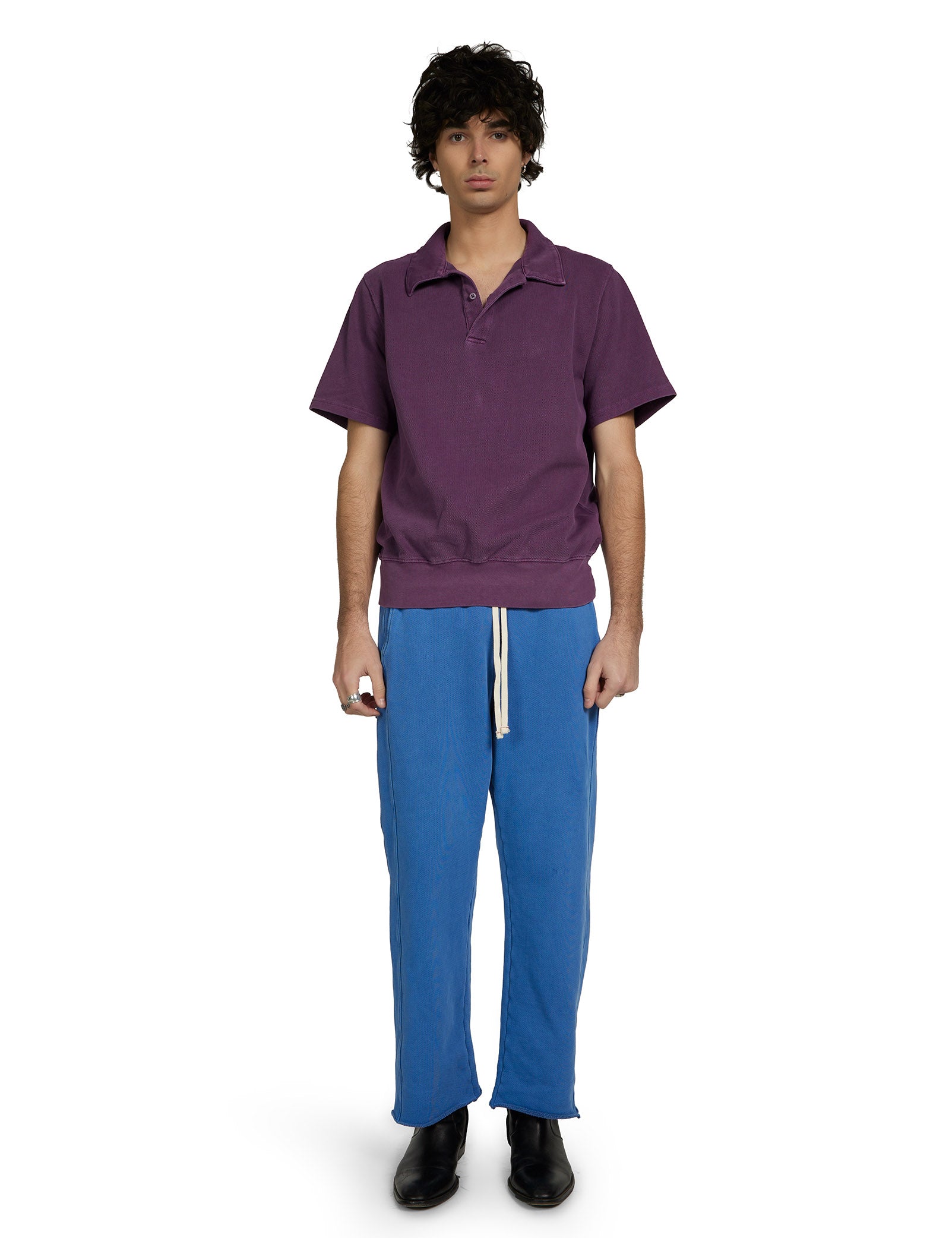 Piqué S/S Banded Tennis Polo