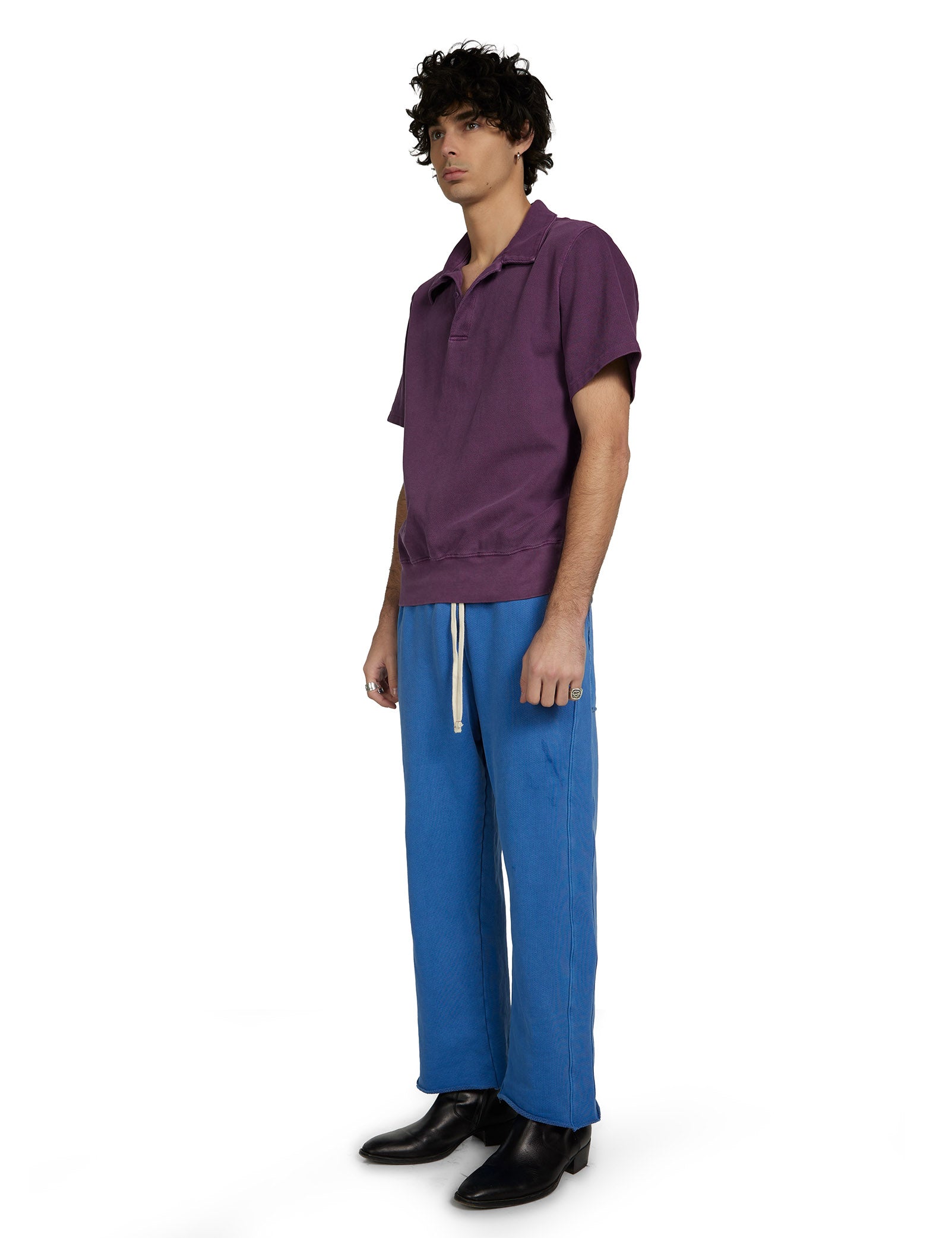 Piqué S/S Banded Tennis Polo