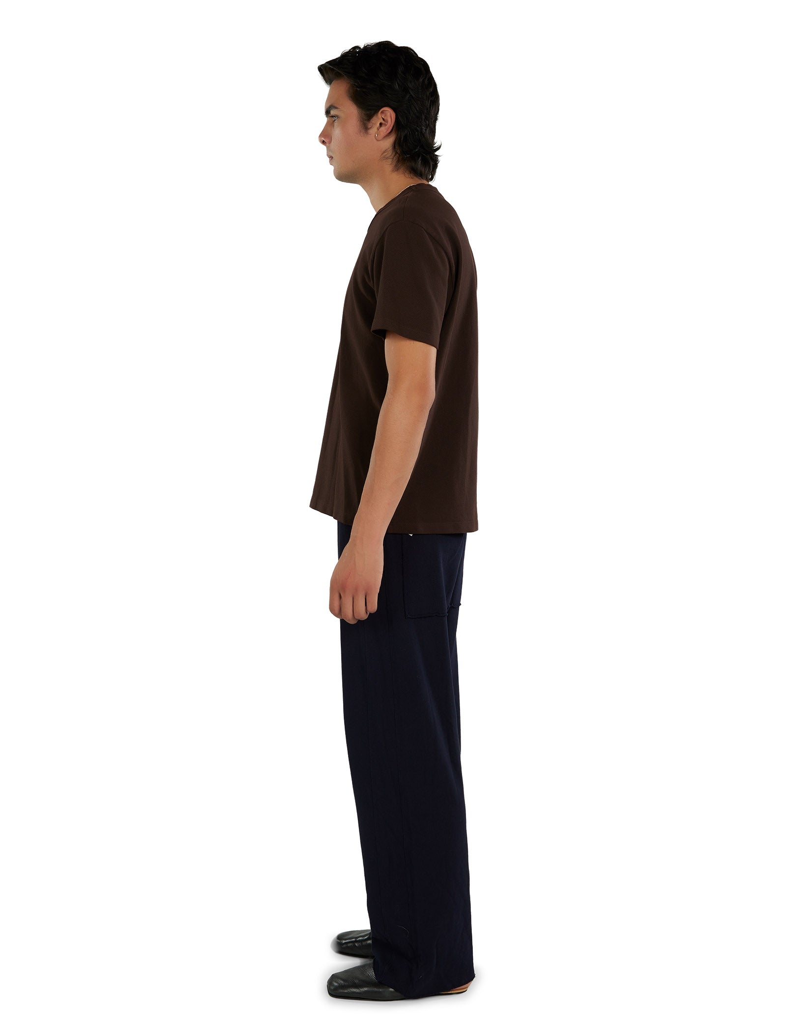 Piqué Binded Neck Tee