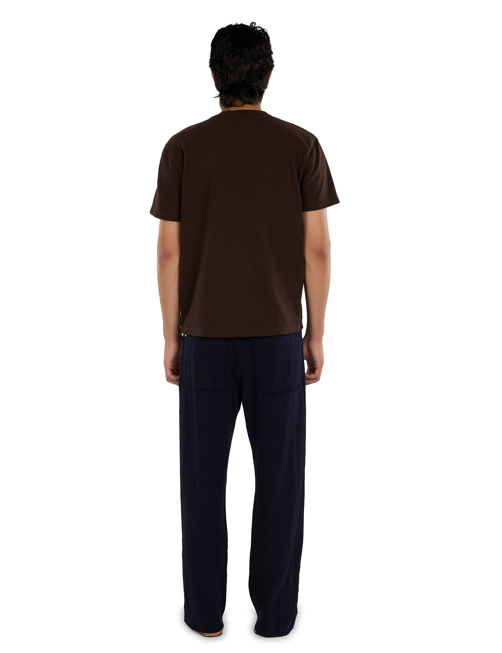 Piqué Binded Neck Tee
