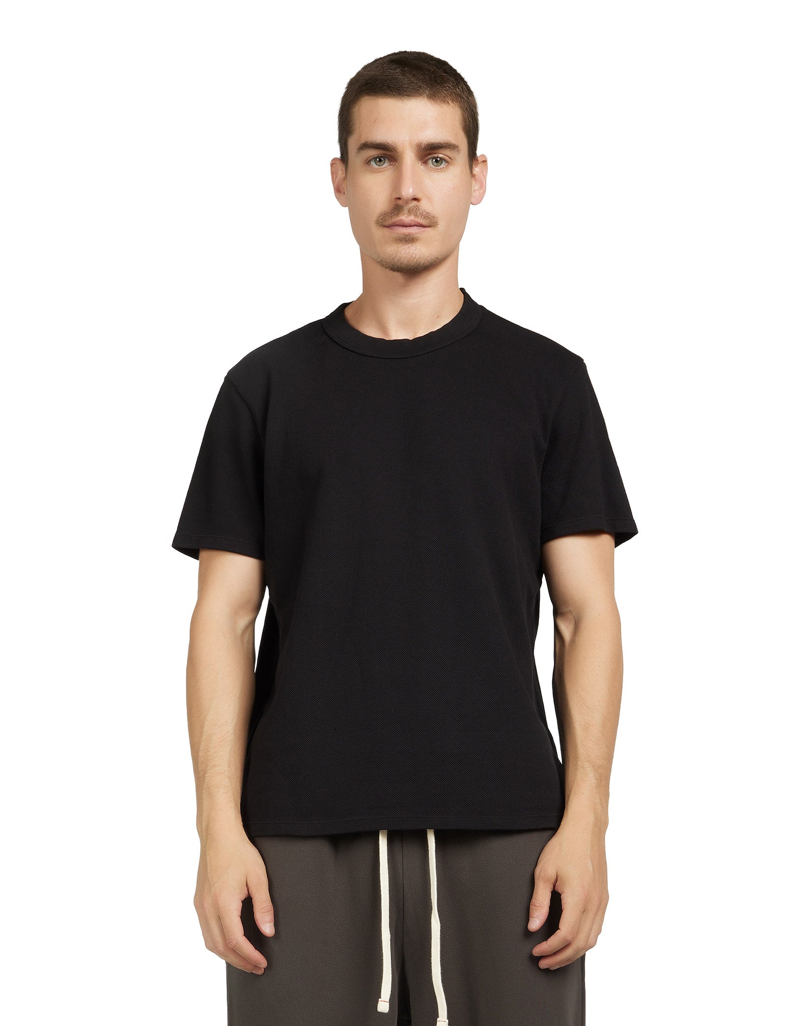 Piqué Binded Neck Tee