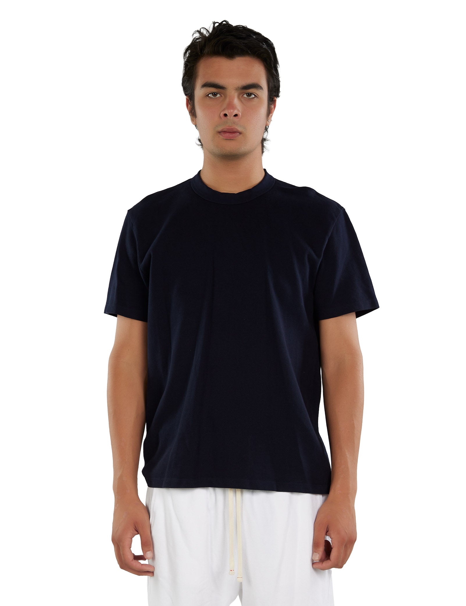 Piqué Binded Neck Tee