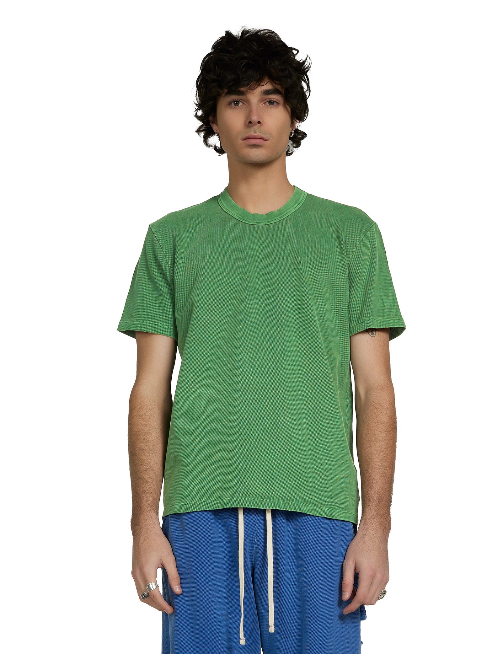 Piqué Binded Neck Tee