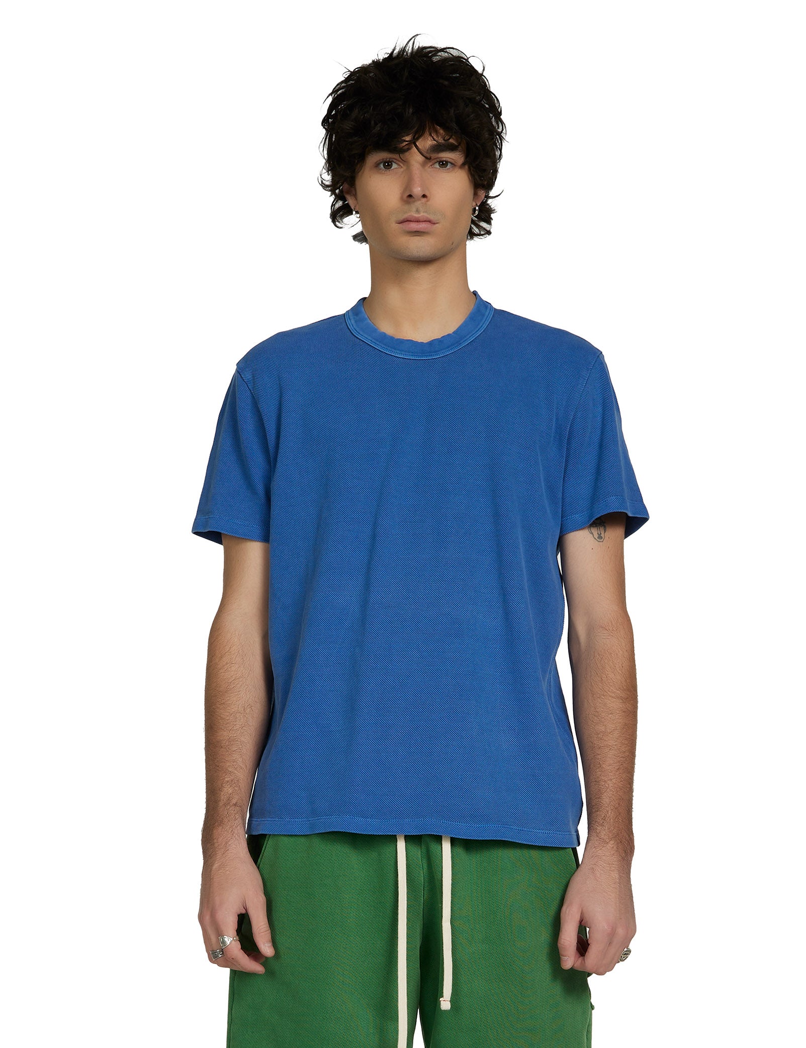 Piqué Binded Neck Tee