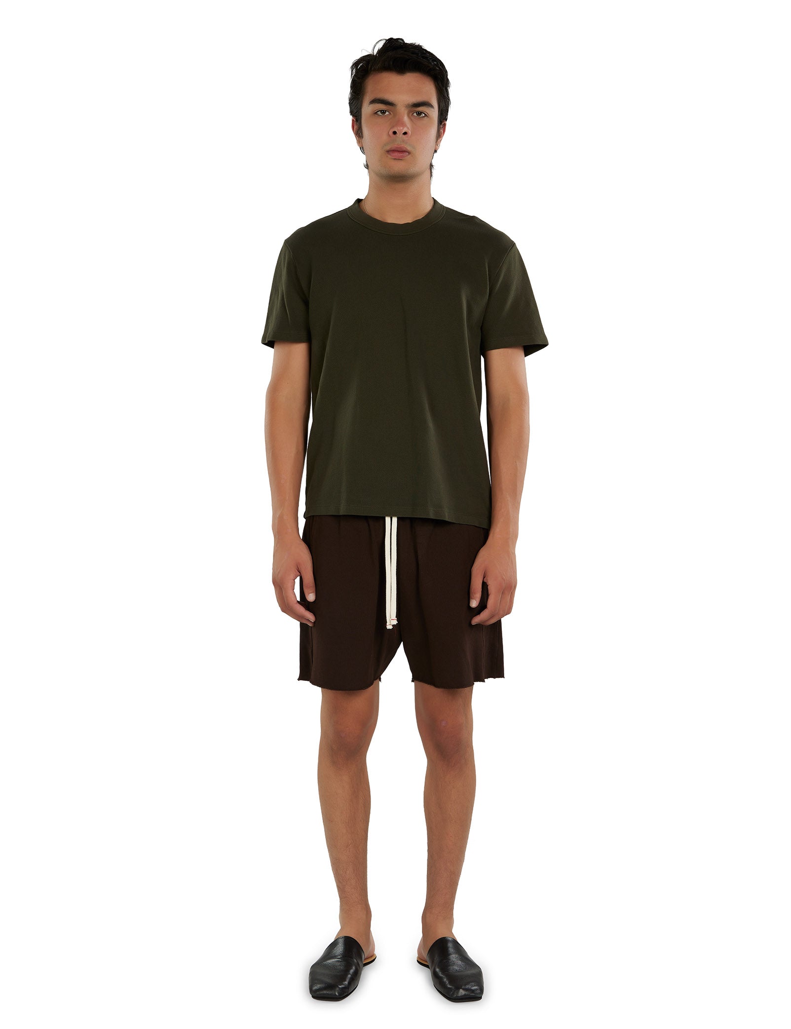 Piqué Binded Neck Tee