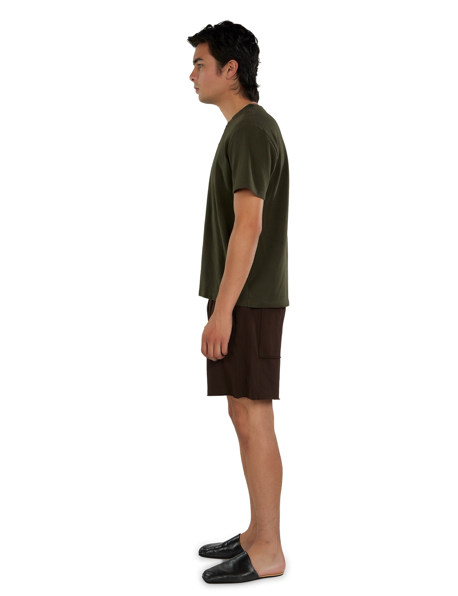 Piqué Binded Neck Tee