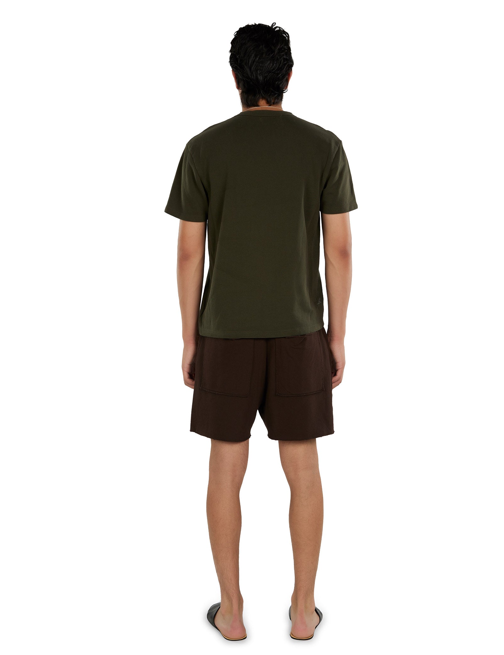 Piqué Binded Neck Tee