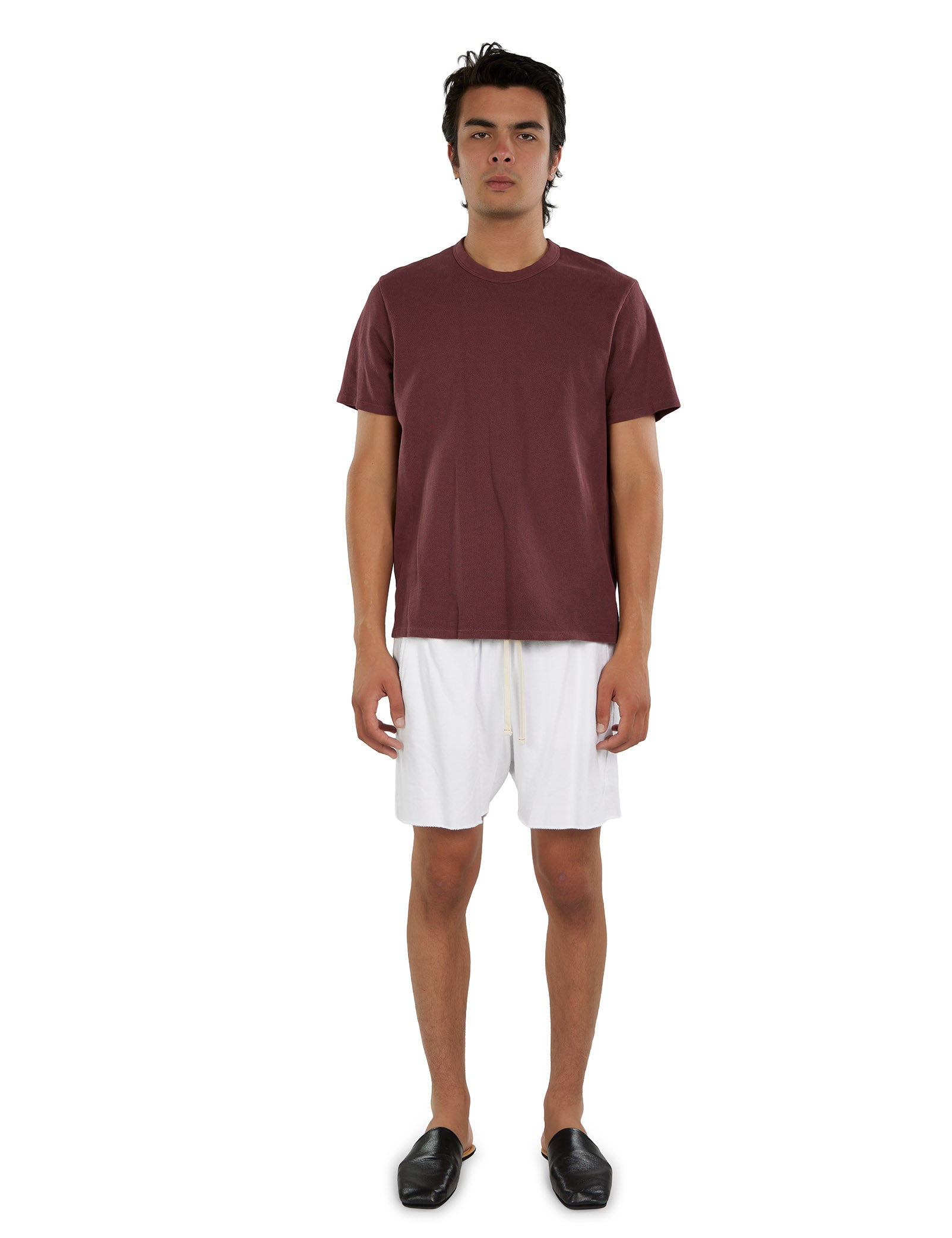 Piqué Binded Neck Tee