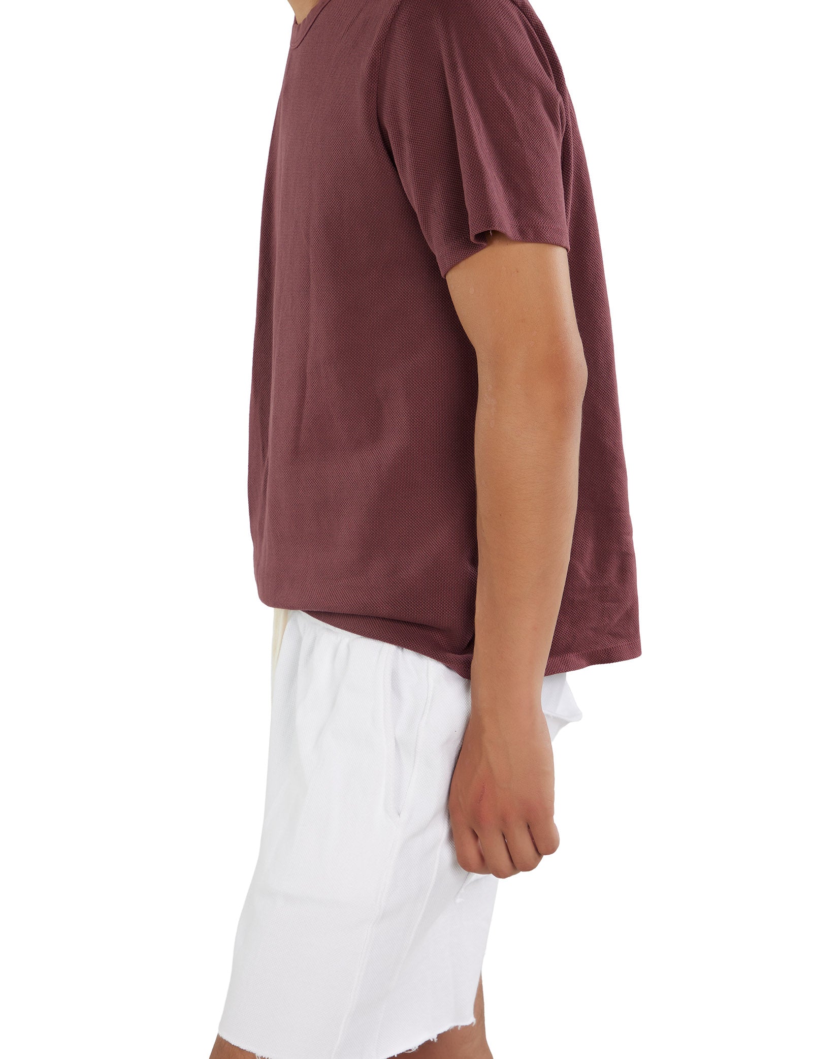 Piqué Binded Neck Tee