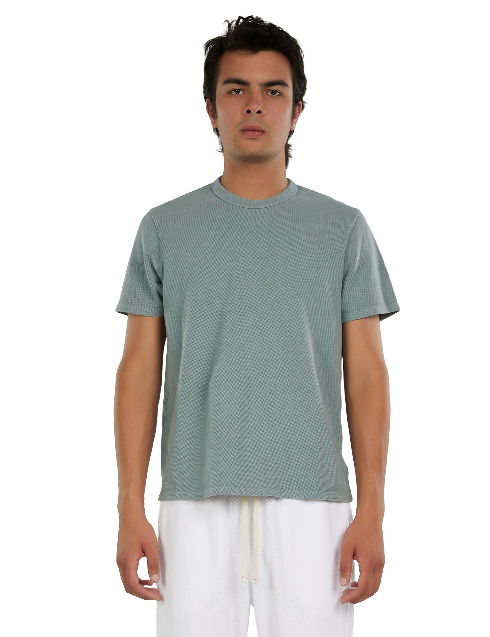 Piqué Binded Neck Tee