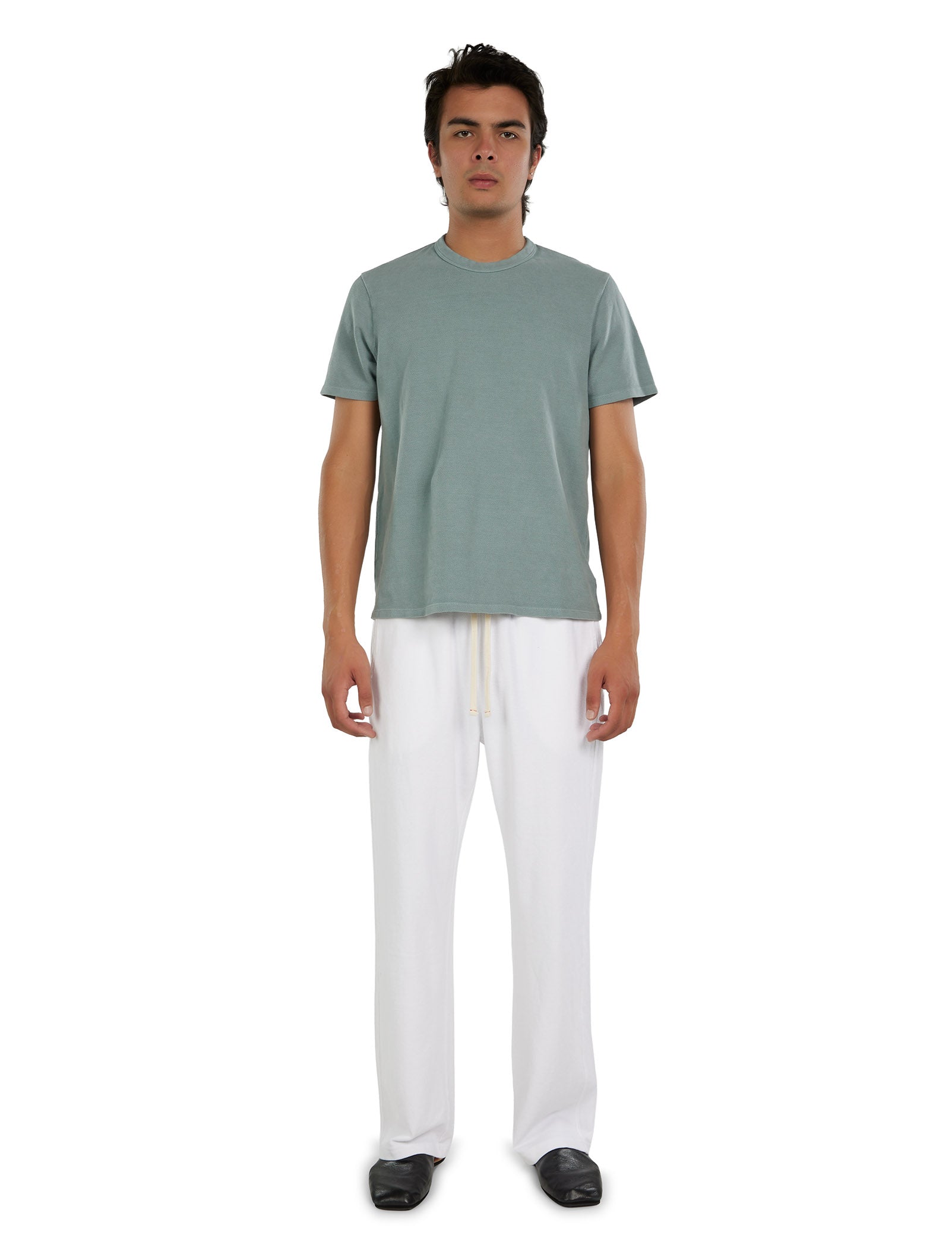 Piqué Binded Neck Tee