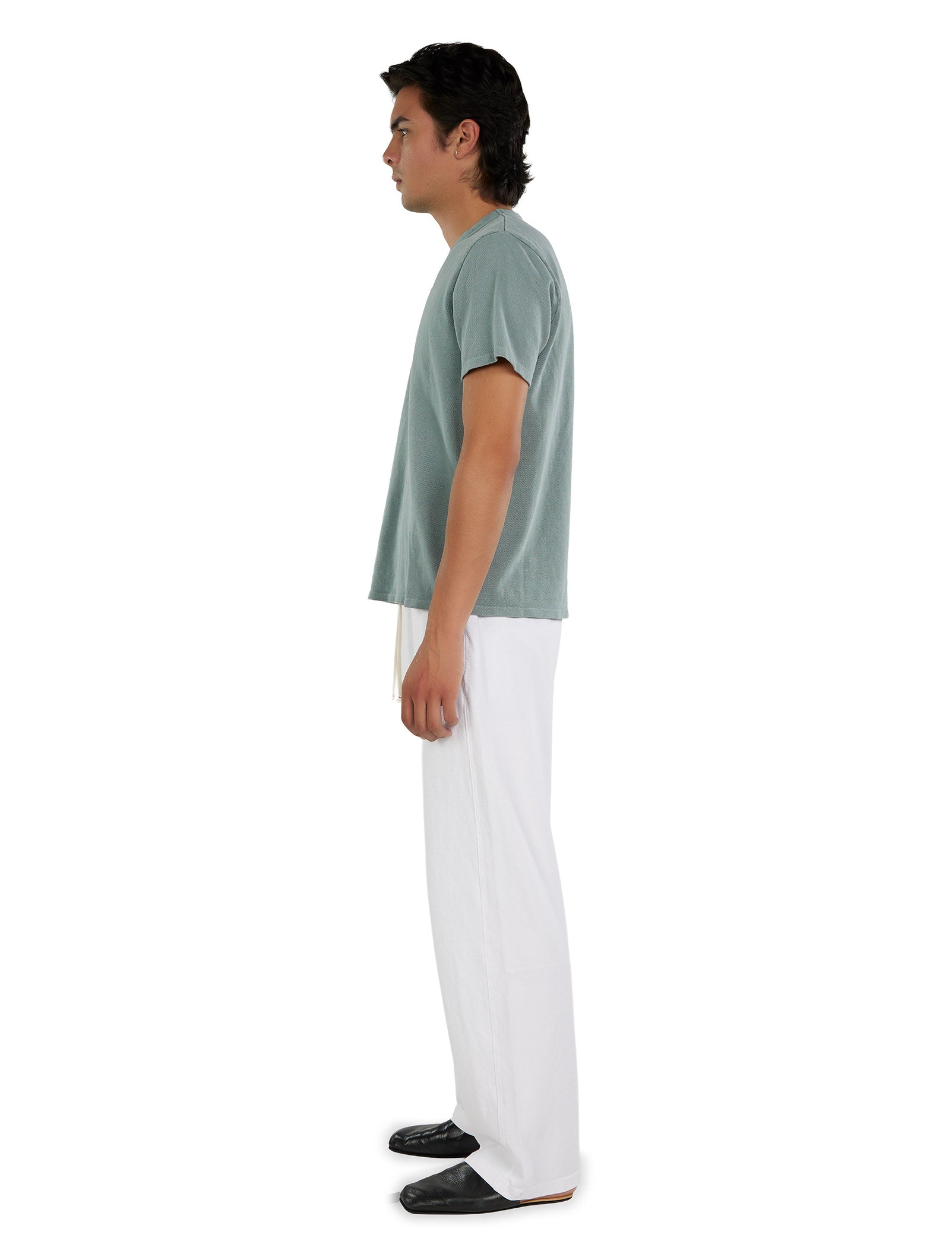 Piqué Binded Neck Tee