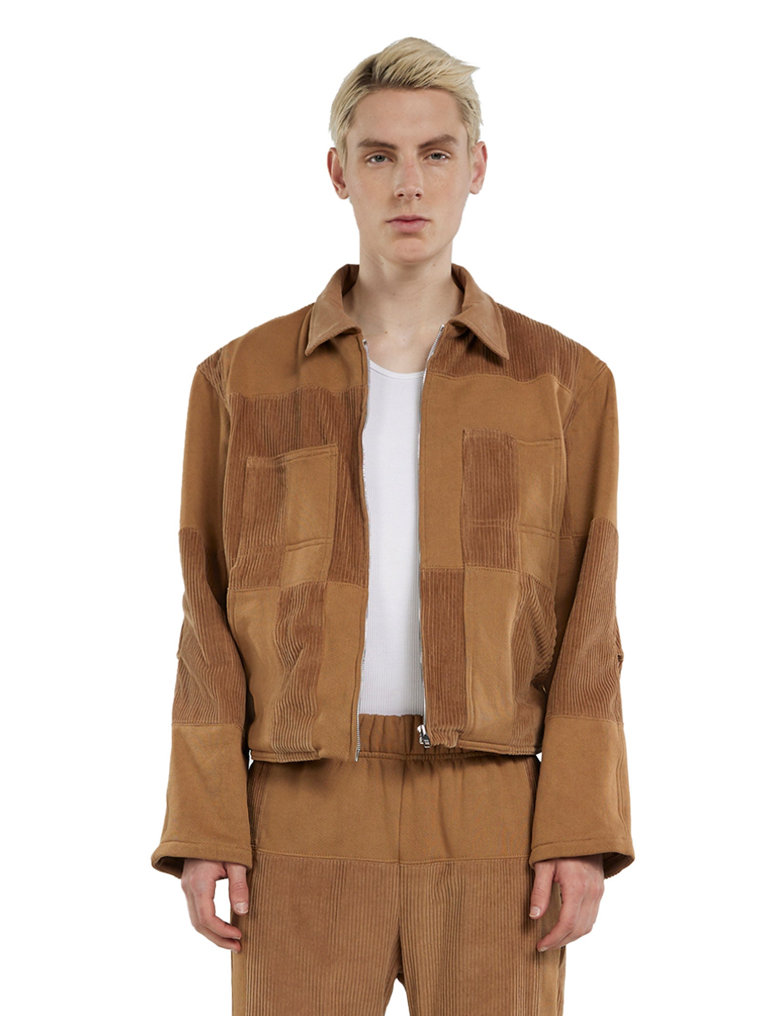 Patchwork Utility Jacket