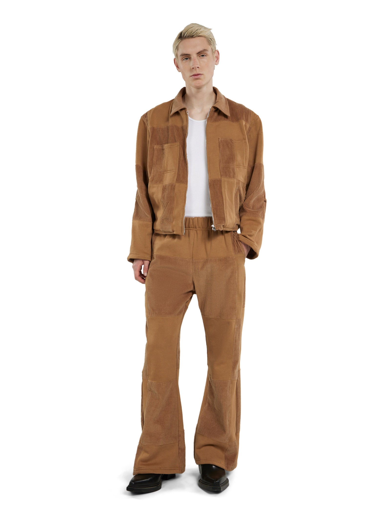 Patchwork Utility Jacket