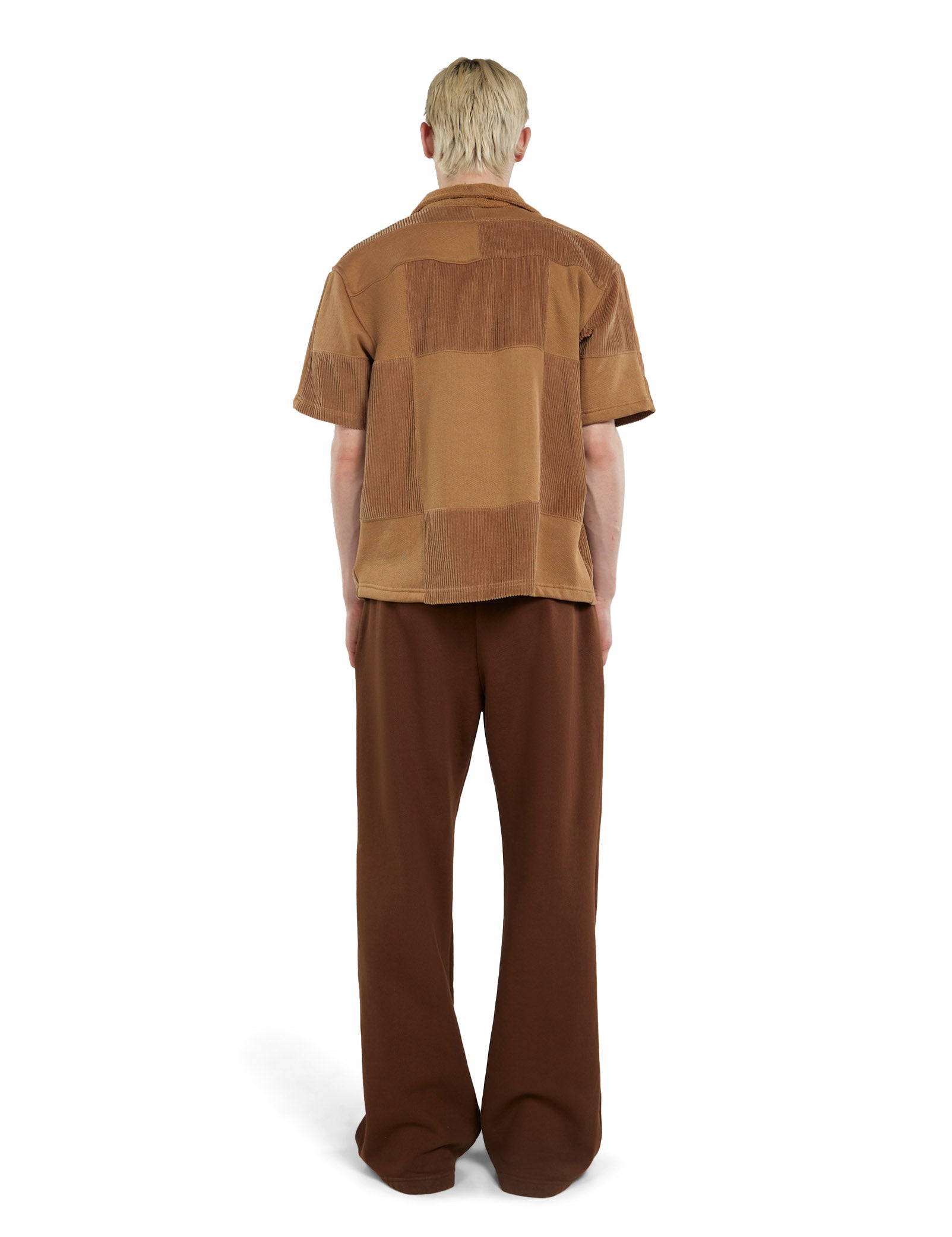 Patchwork Short Sleeve Cuban