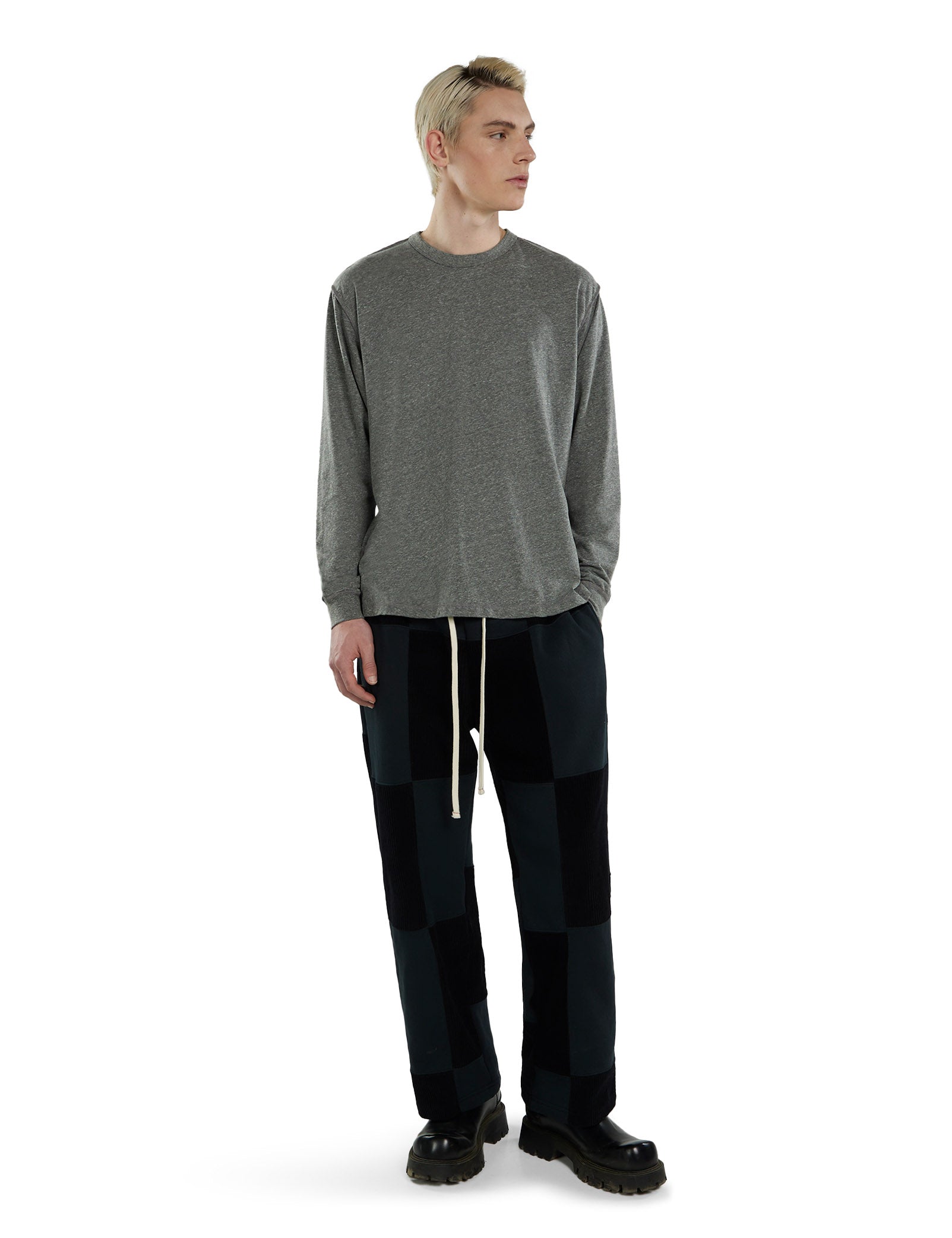 Patchwork Relaxed Pant