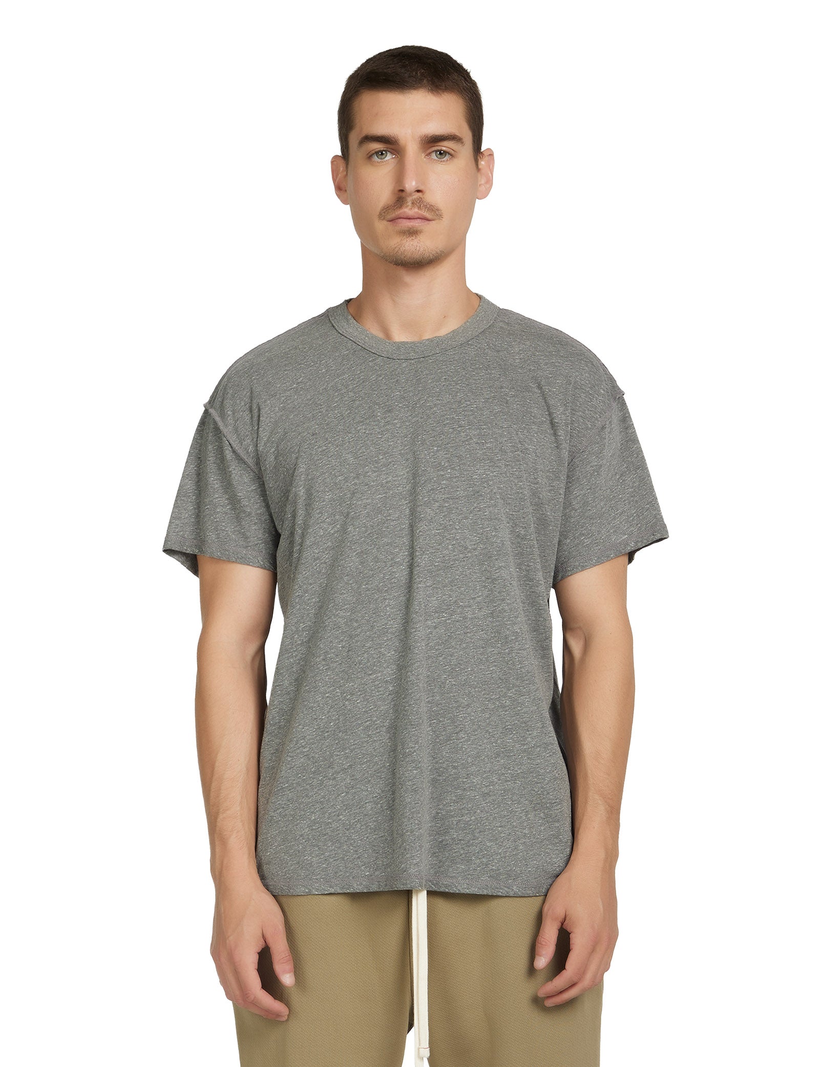 Lightweight Binded Neck Inside Out Tee