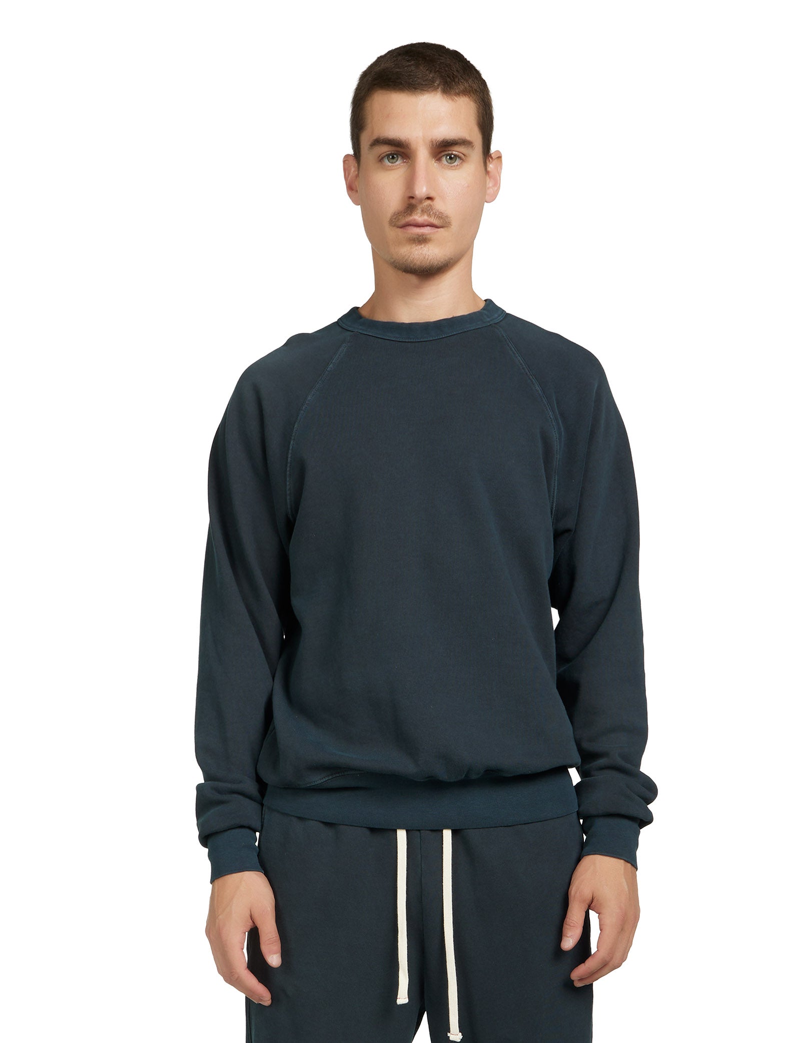 French Terry Binded Neck Raglan