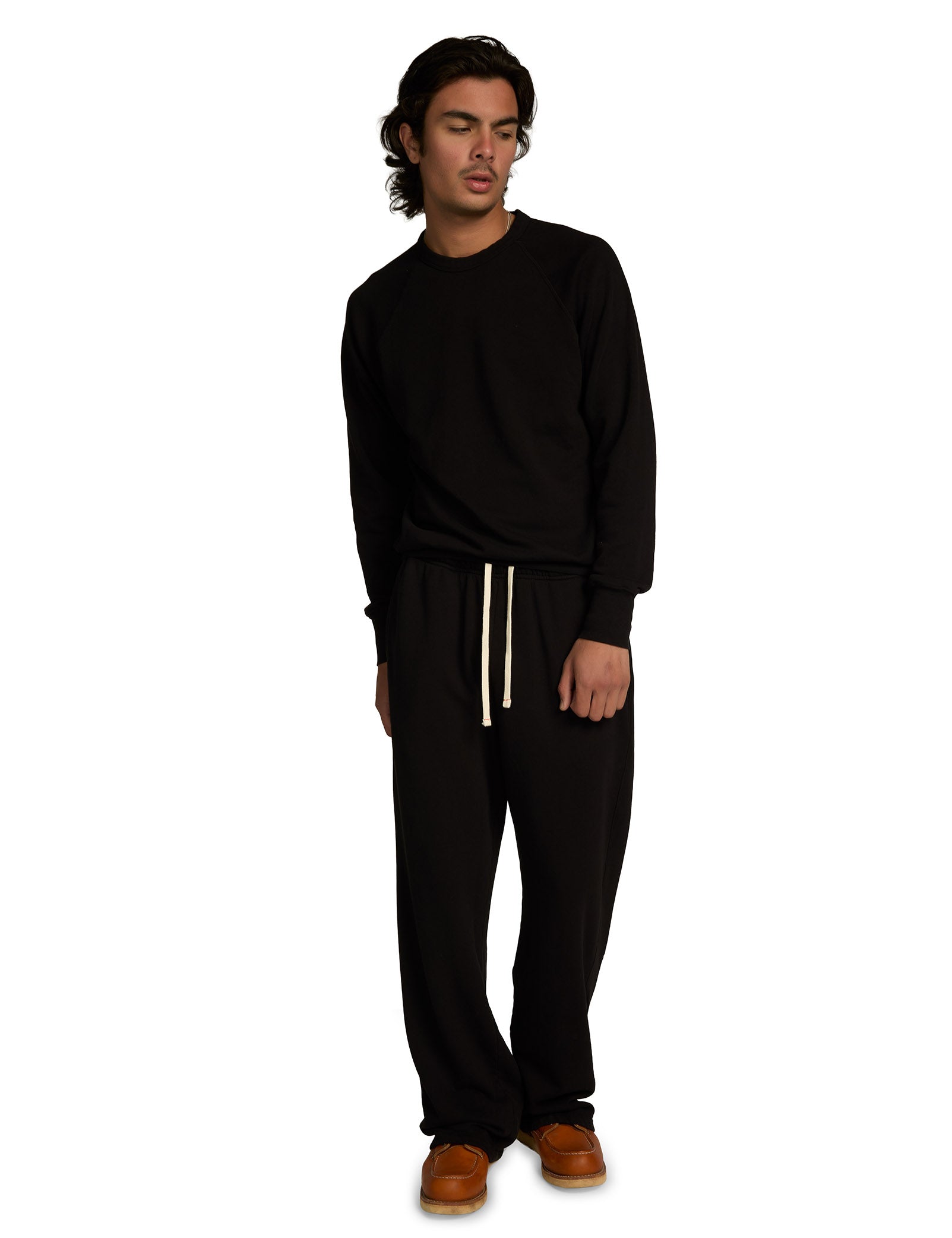 French Terry Binded Neck Raglan