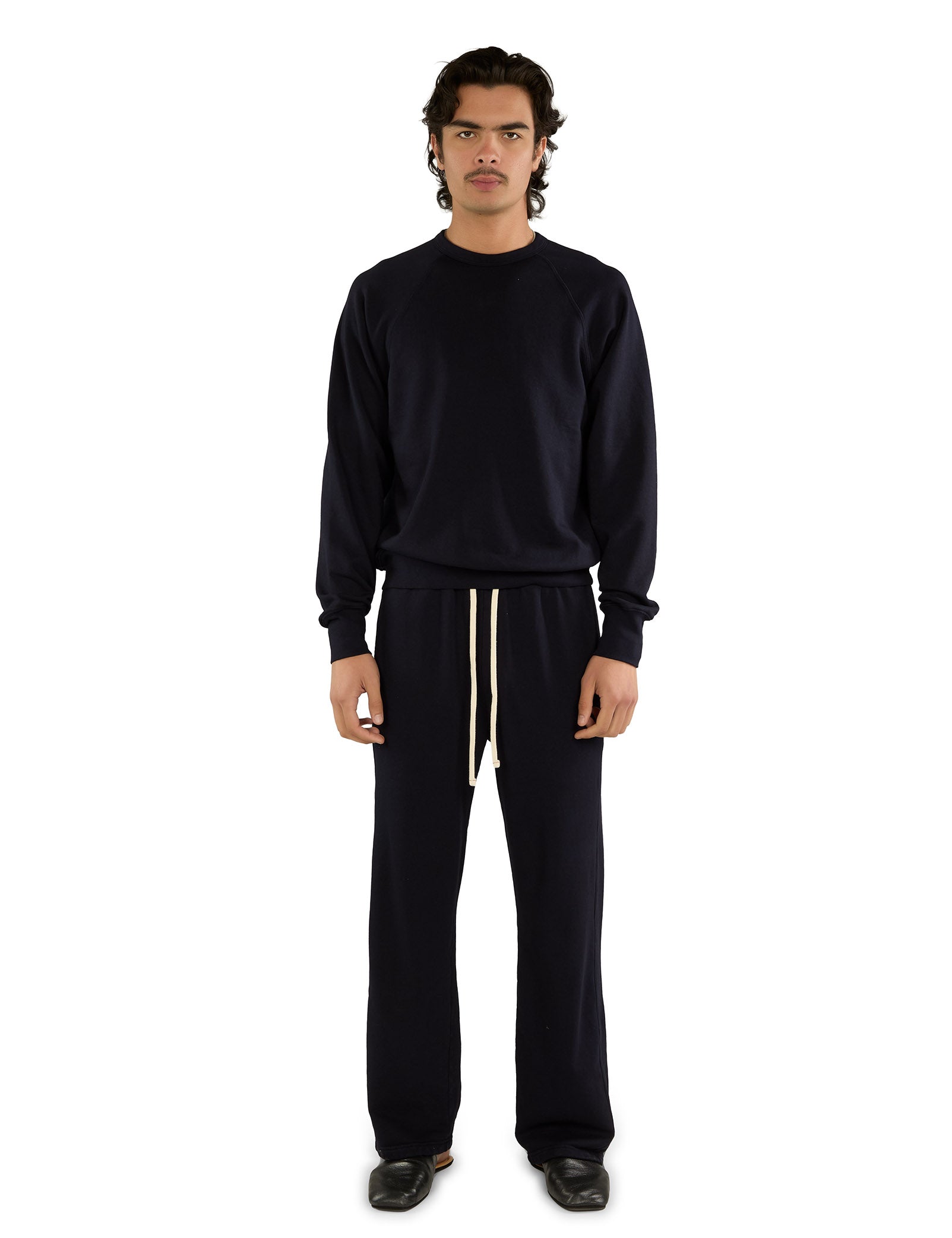 French Terry Binded Neck Raglan