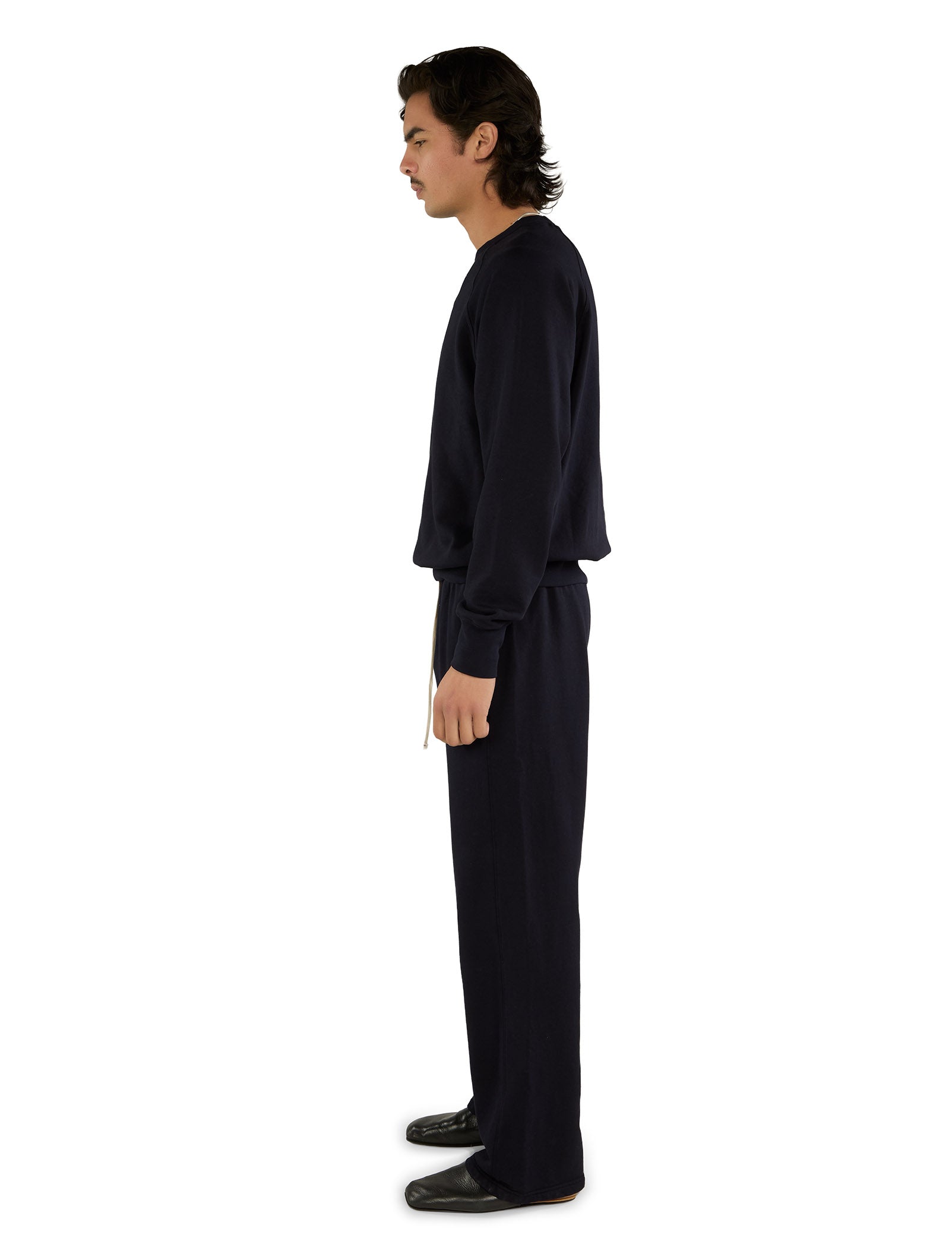 French Terry Binded Neck Raglan
