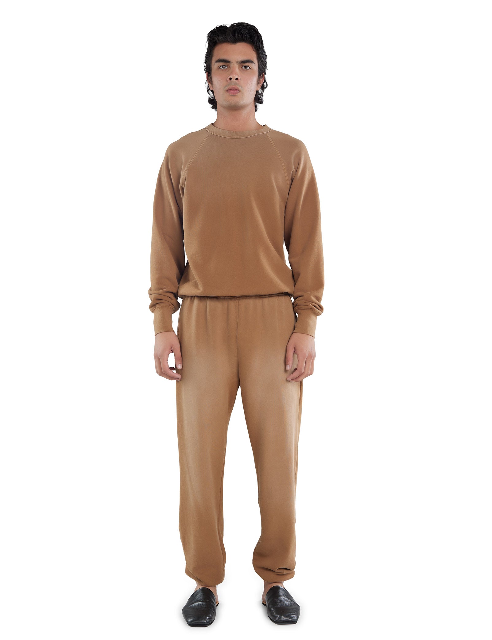 French Terry Binded Neck Raglan