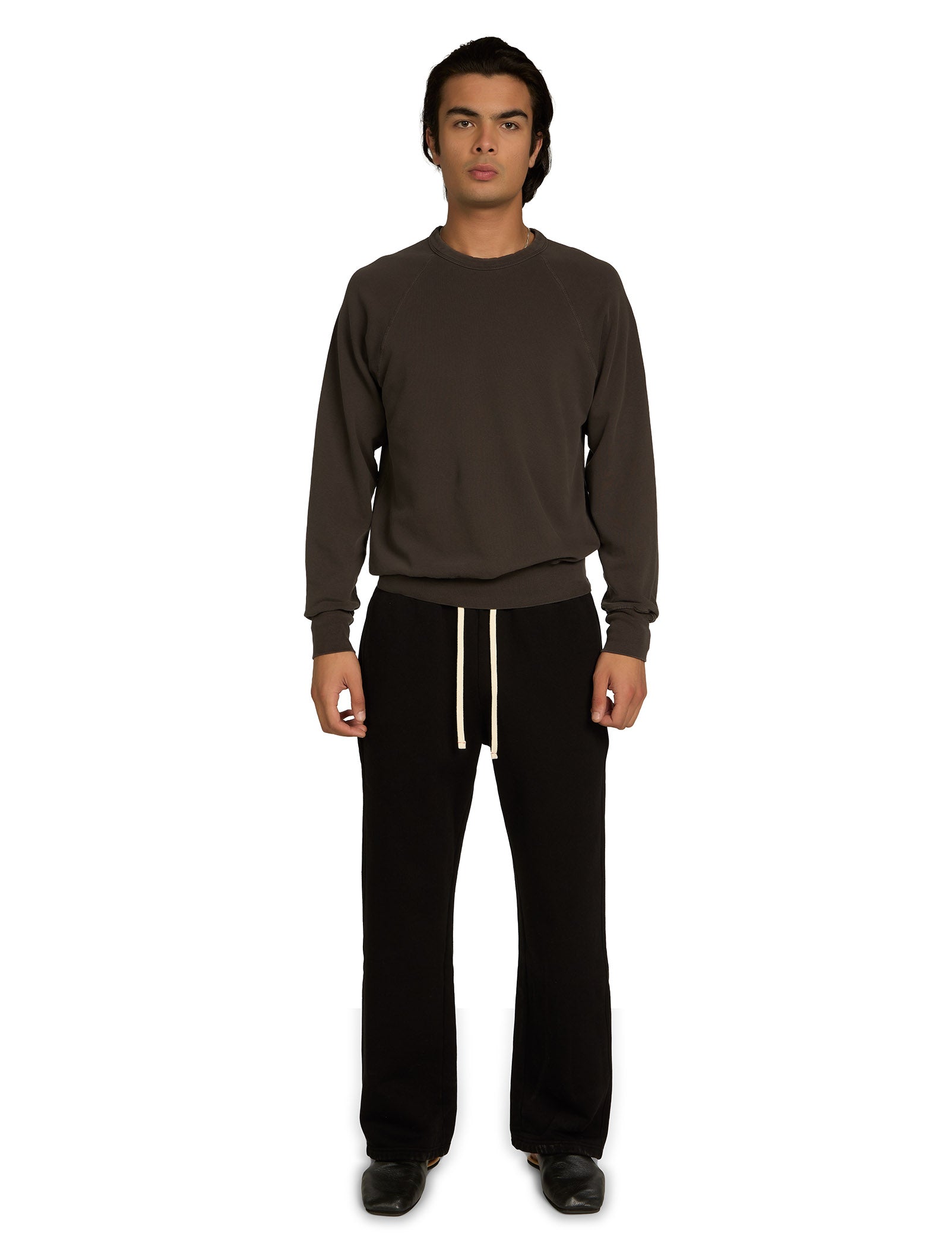 French Terry Binded Neck Raglan