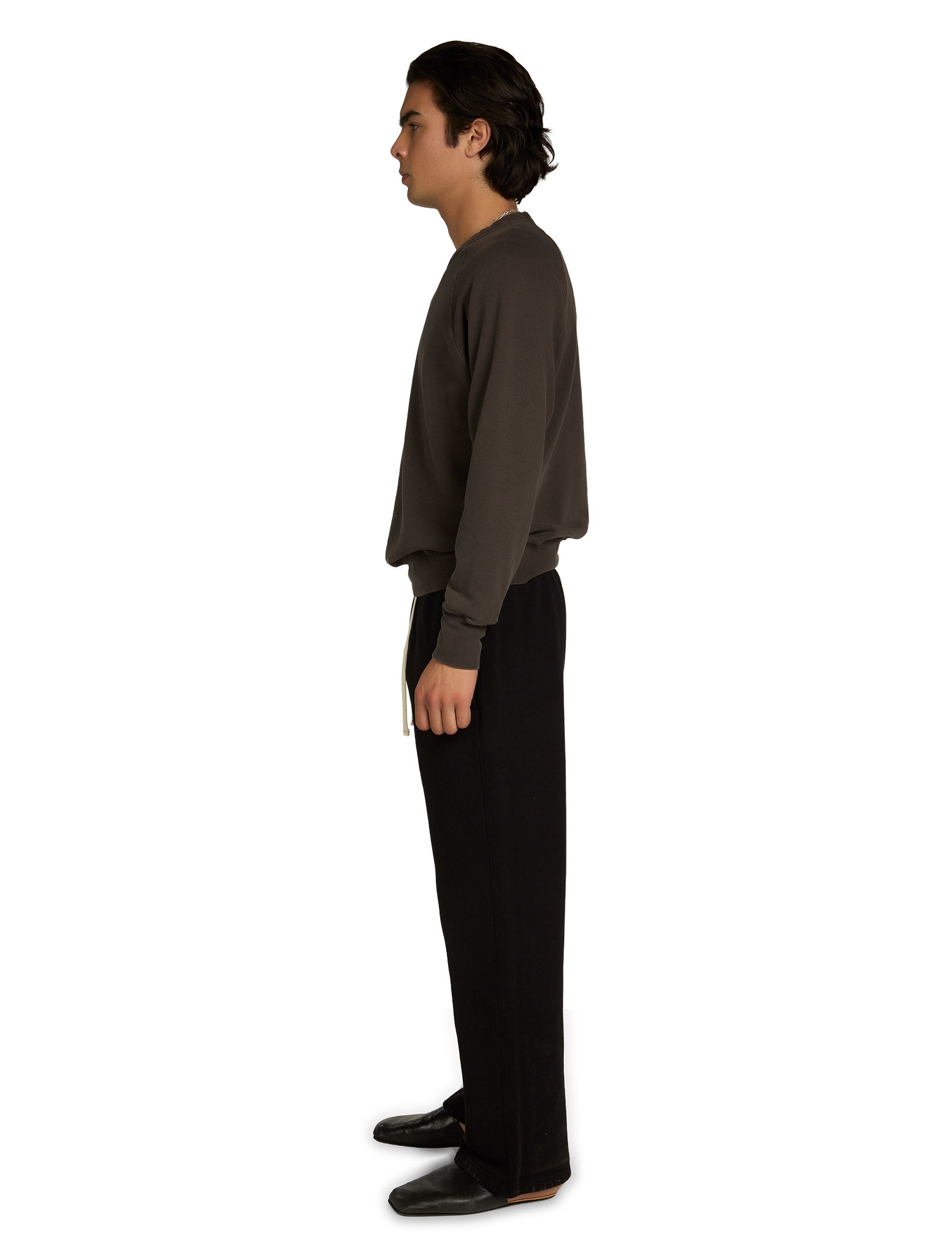 French Terry Binded Neck Raglan