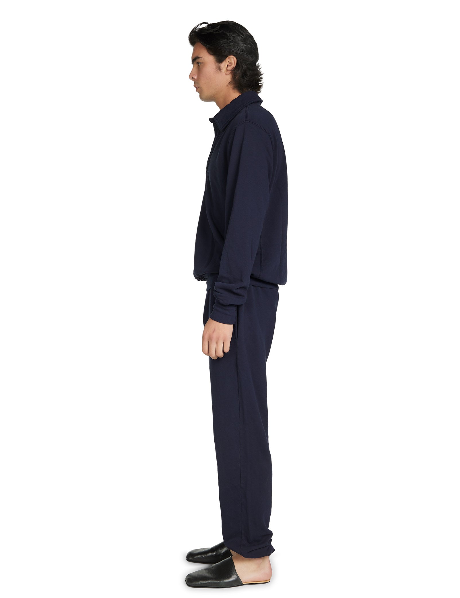 French Terry Banded Polo