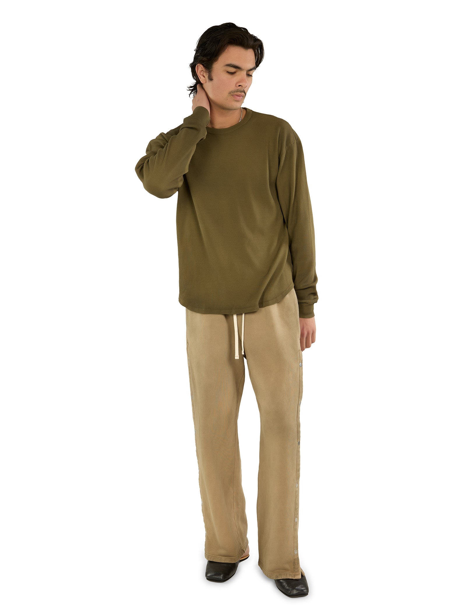 Thermal Baseball Hem Tee