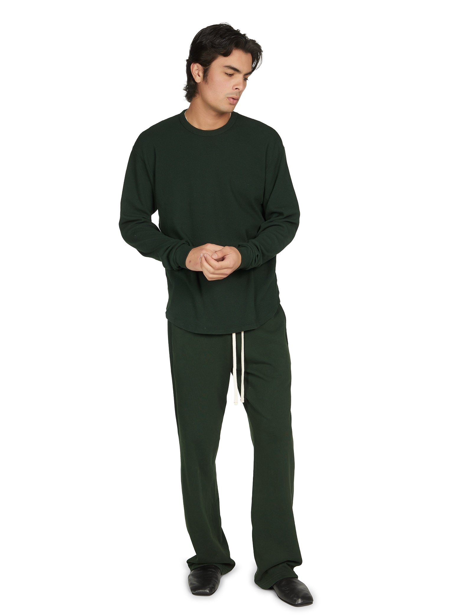 Thermal Baseball Hem Tee