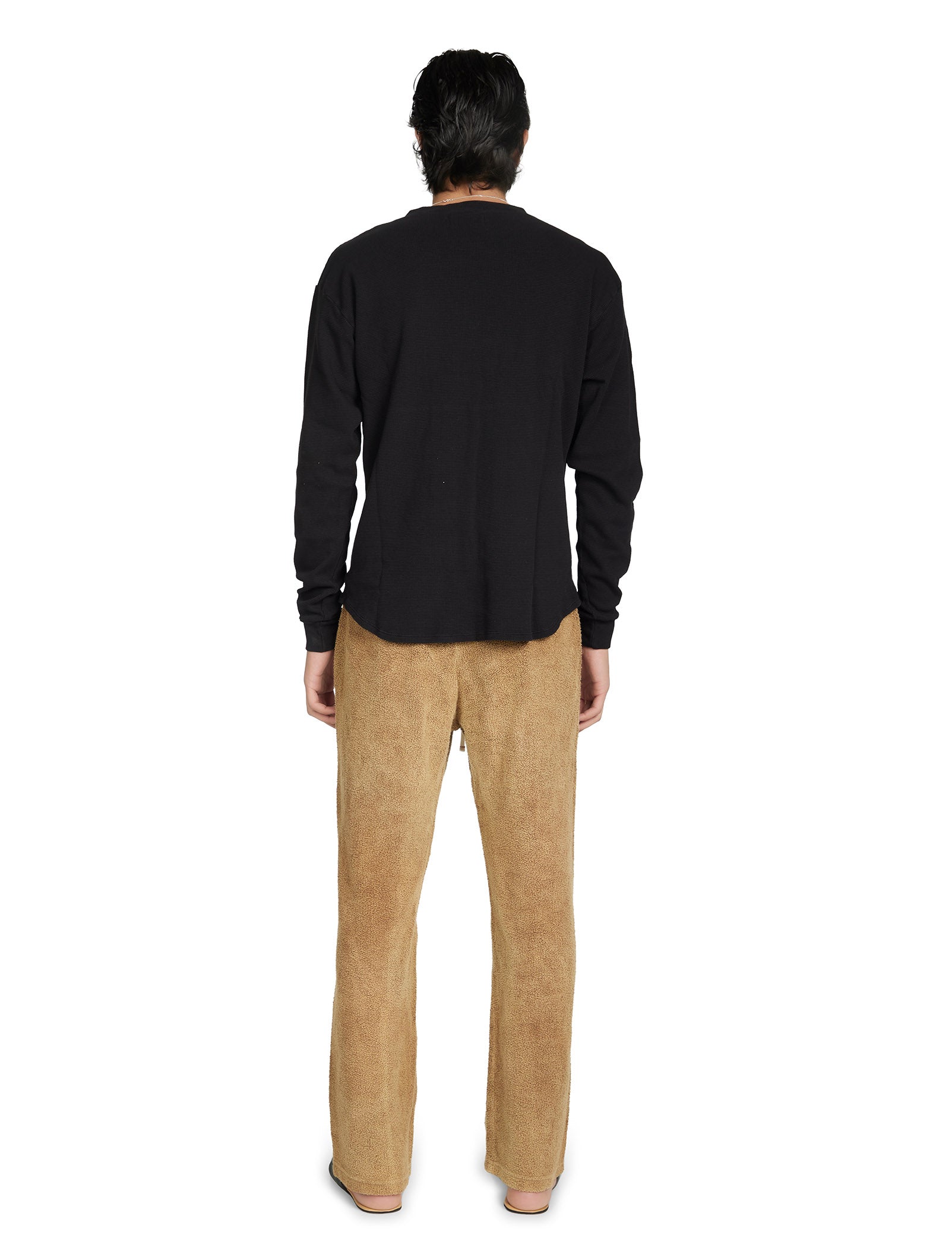 Thermal Baseball Hem Henley
