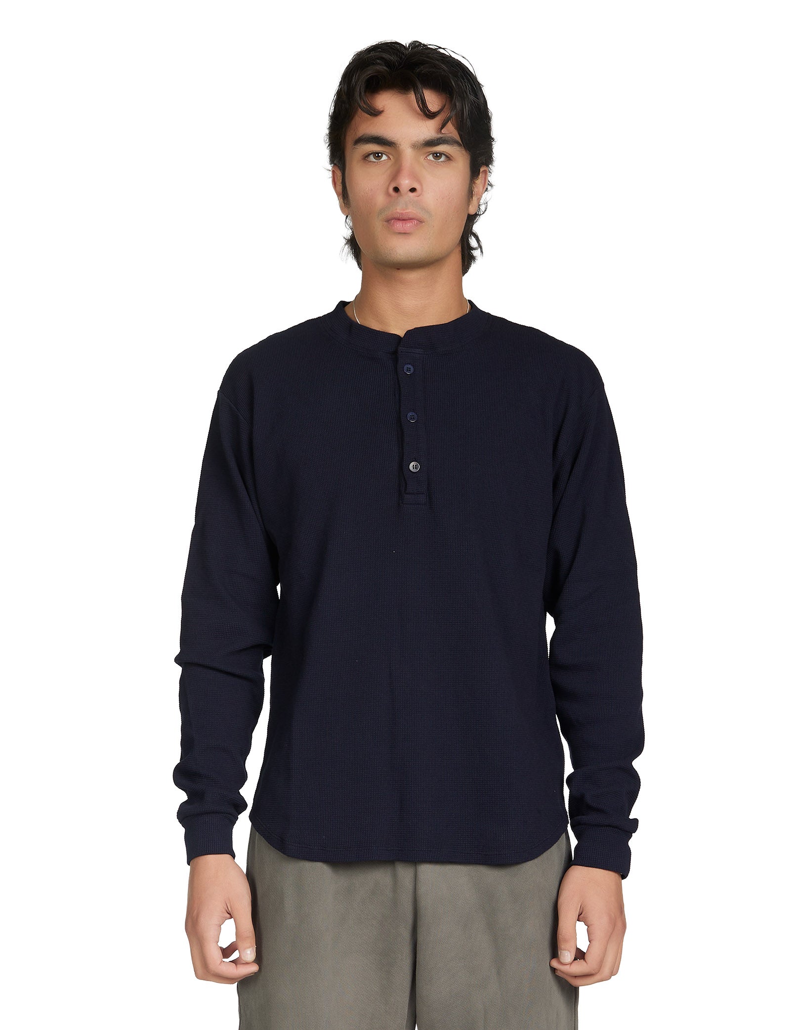 Thermal Baseball Hem Henley – L E S T I E N