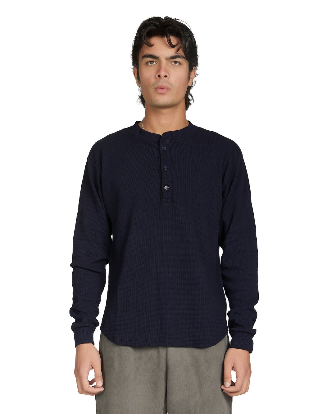 Thermal Baseball Hem Henley – L E S T I E N