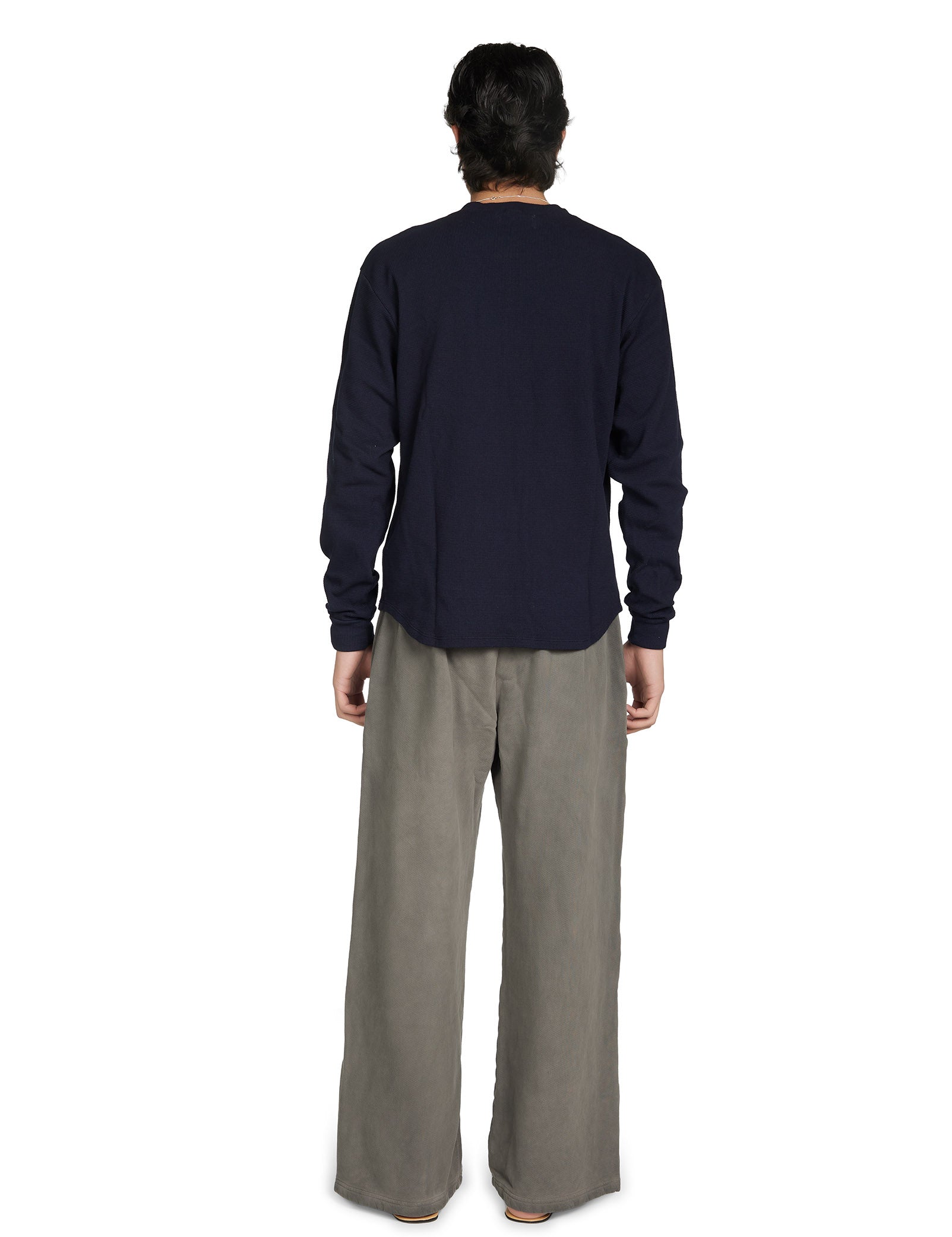 Thermal Baseball Hem Henley