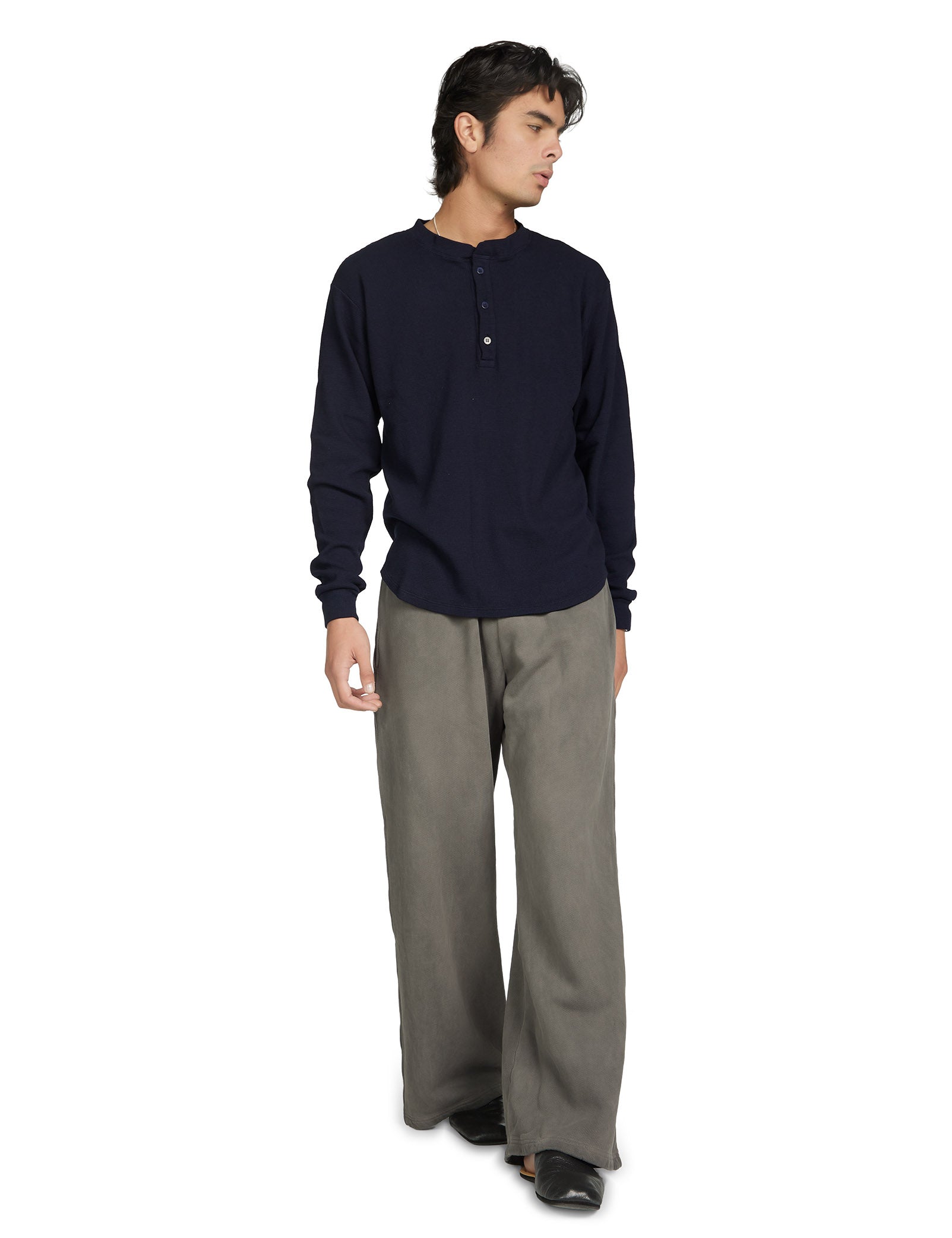 Thermal Baseball Hem Henley – L E S T I E N