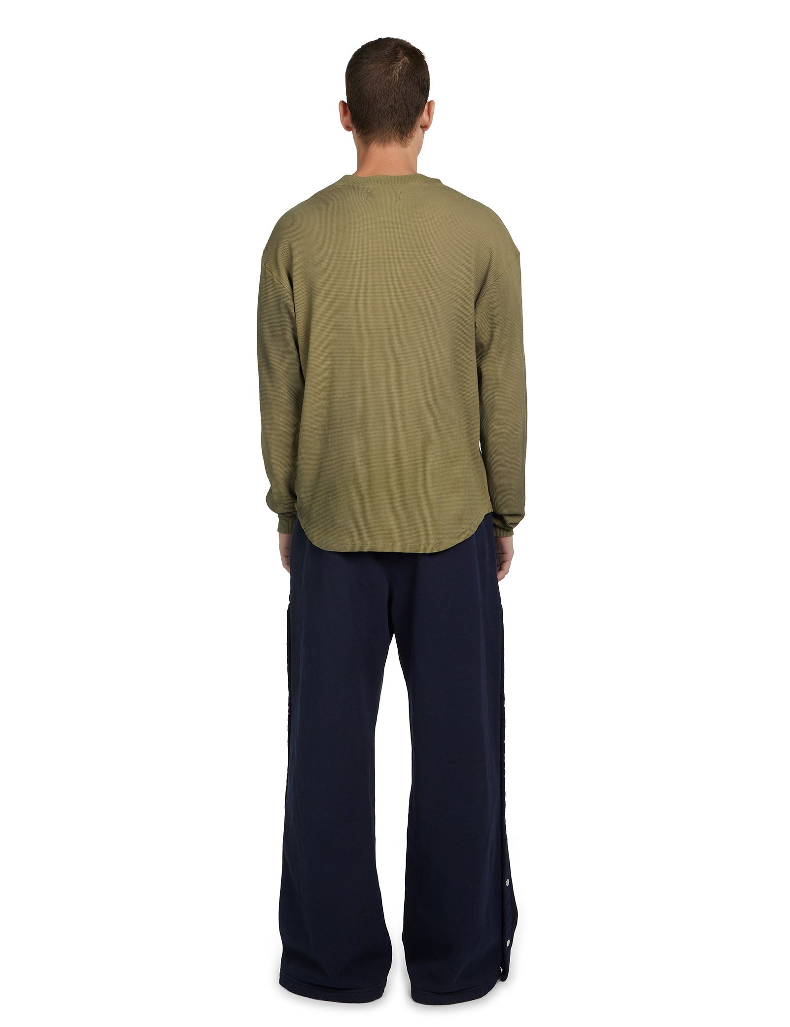 Thermal Baseball Hem Henley