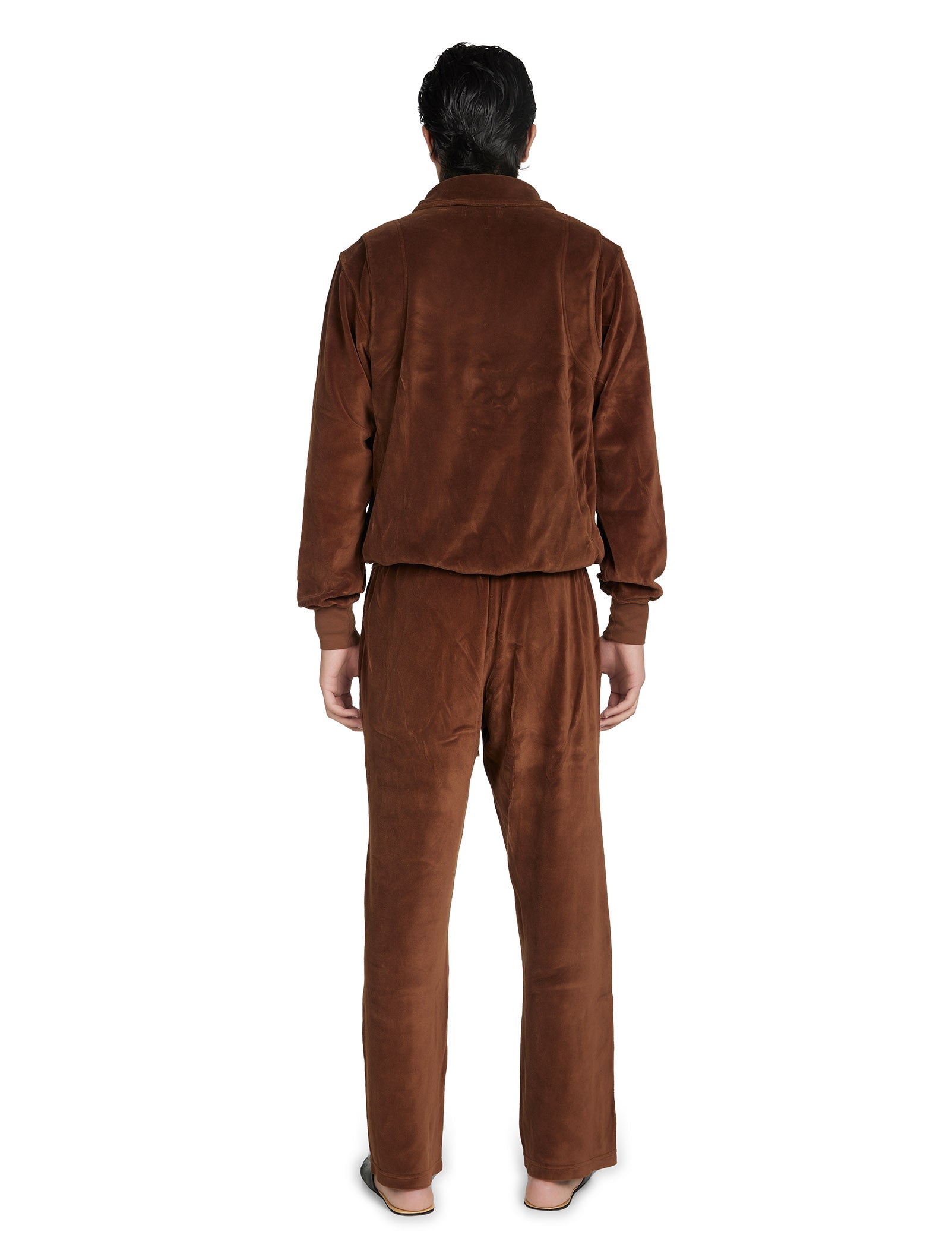 Velour Moto Back Polo