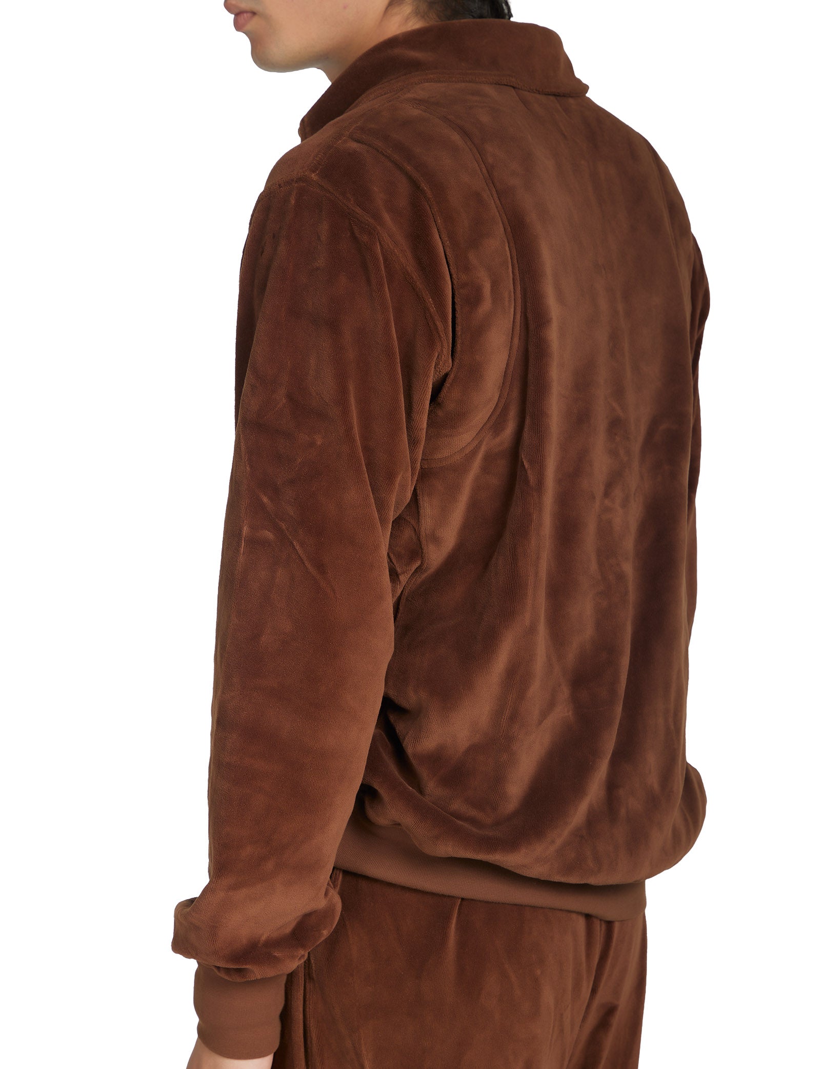 Velour Moto Back Polo