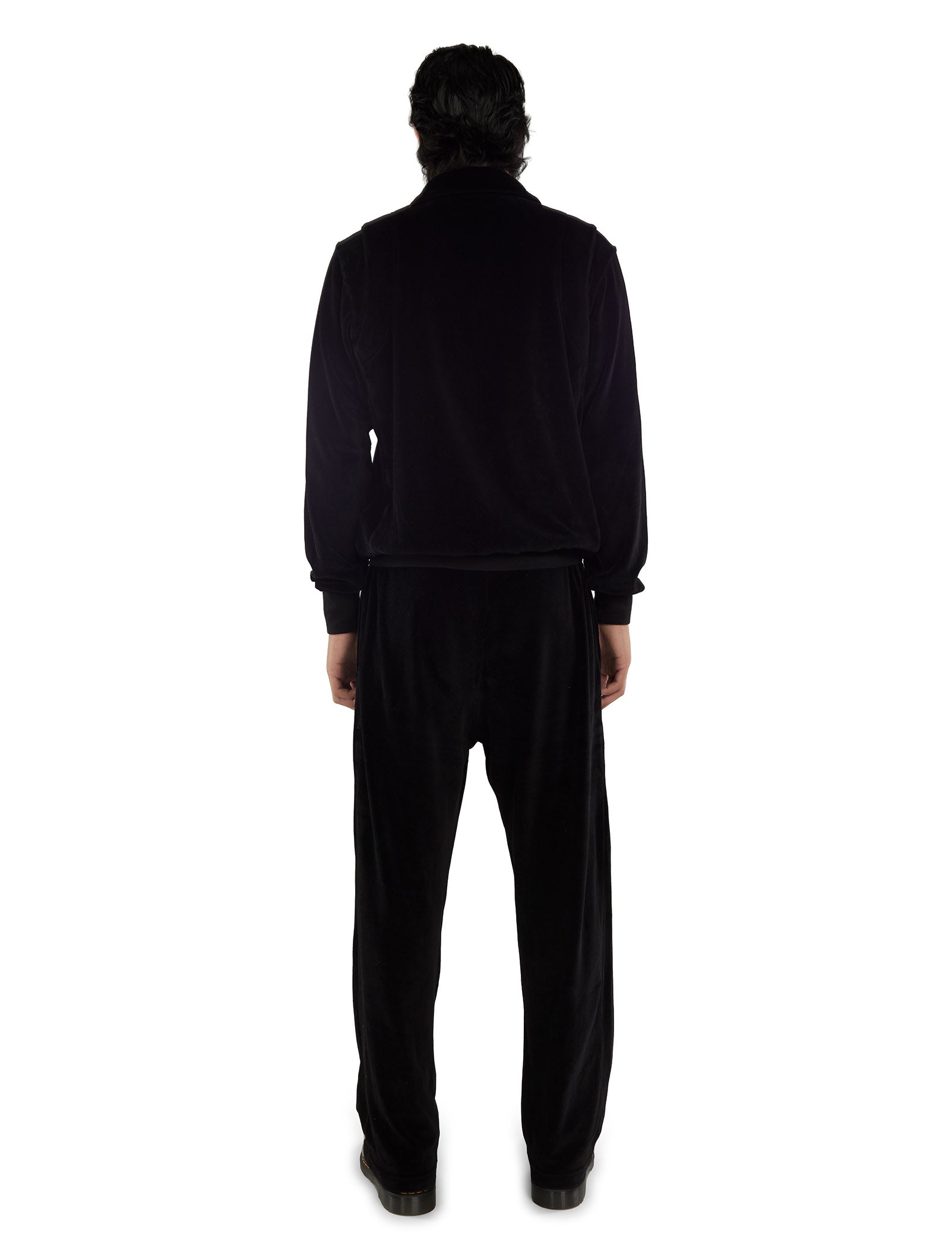 Velour Moto Back Polo